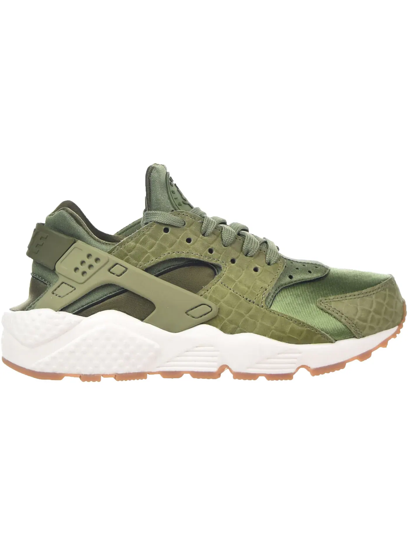 Женские кроссовки Lifestyle Nike Air Huarache Run Premium — изображение 1 из 1, зеленый/зеленый
