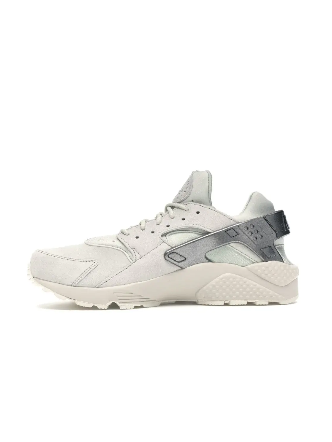 Мужские кроссовки Lifestyle Nike Air Huarache Run Prm — изображение 3 из 4, светлый/металлик серый