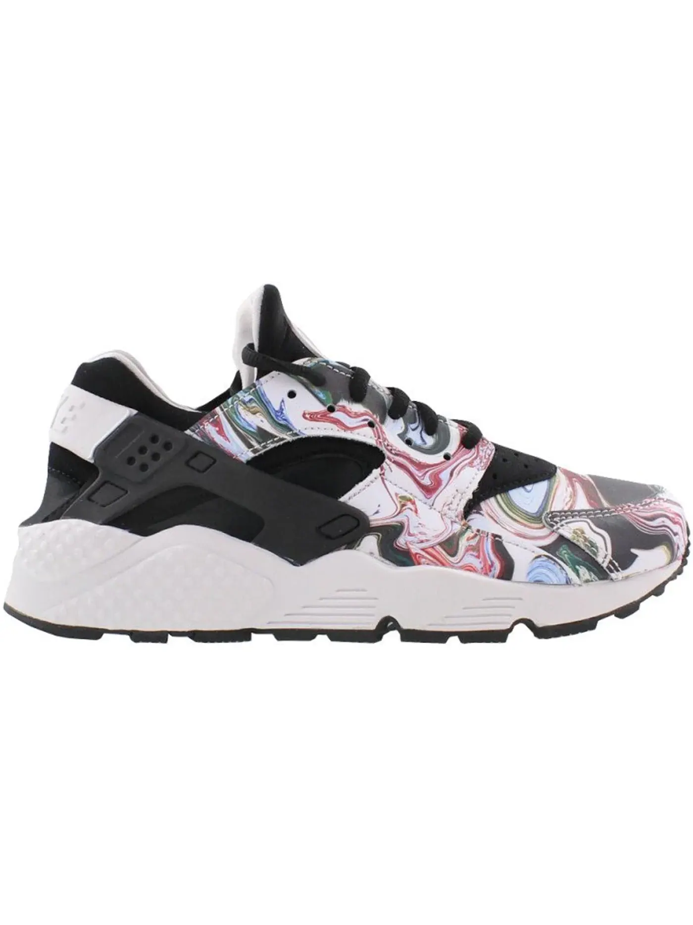 Женские кроссовки с принтом Nike Air Huarache Run Nike — изображение 1 из 1, черный/черный-серый