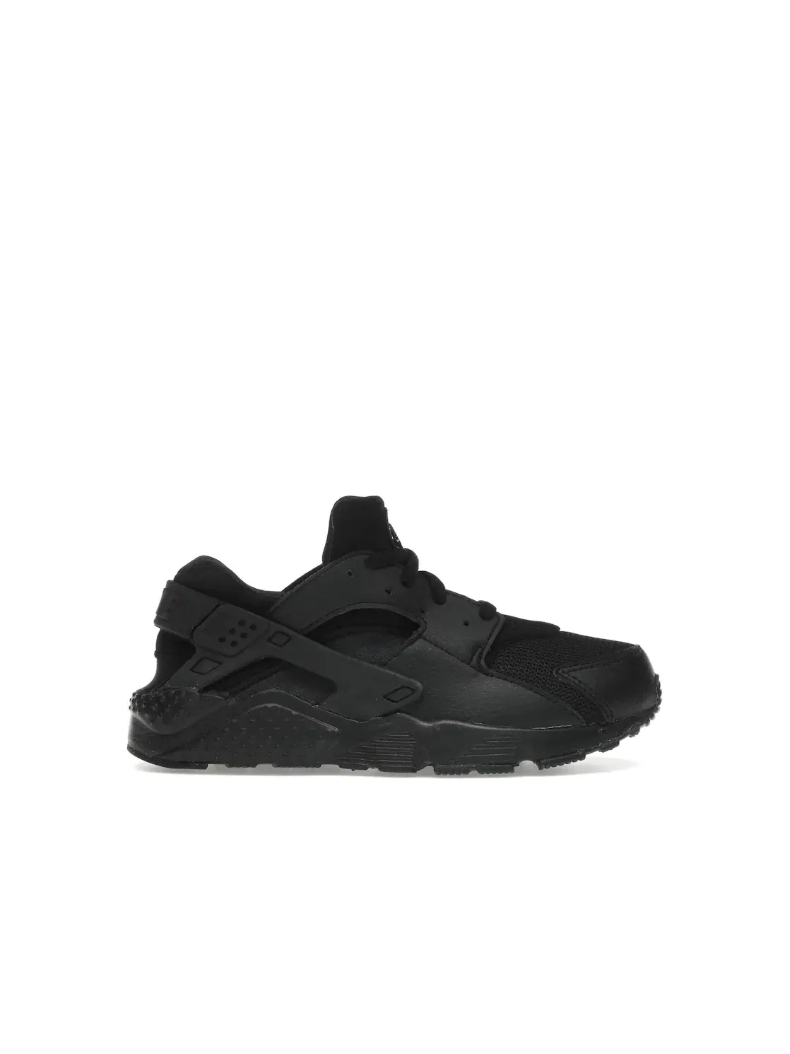 Детские кроссовки без шнурков Nike Air Huarache Run Nike — изображение 1 из 4, черный/черный-черный