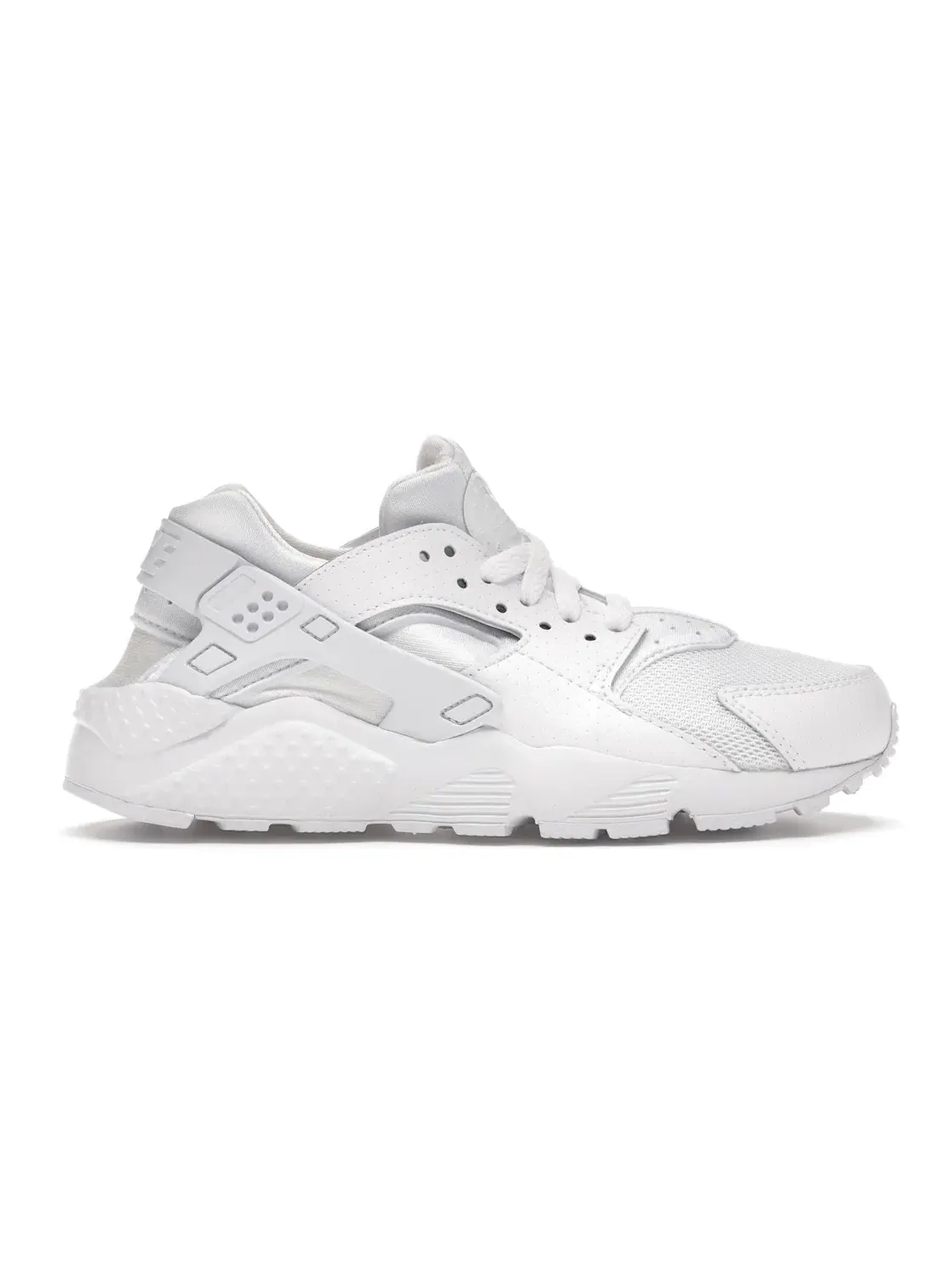 Детские кроссовки Lifestyle с неопреновым верхом Nike Air Huarache Run — изображение 1 из 4, белый/белый-платиновый