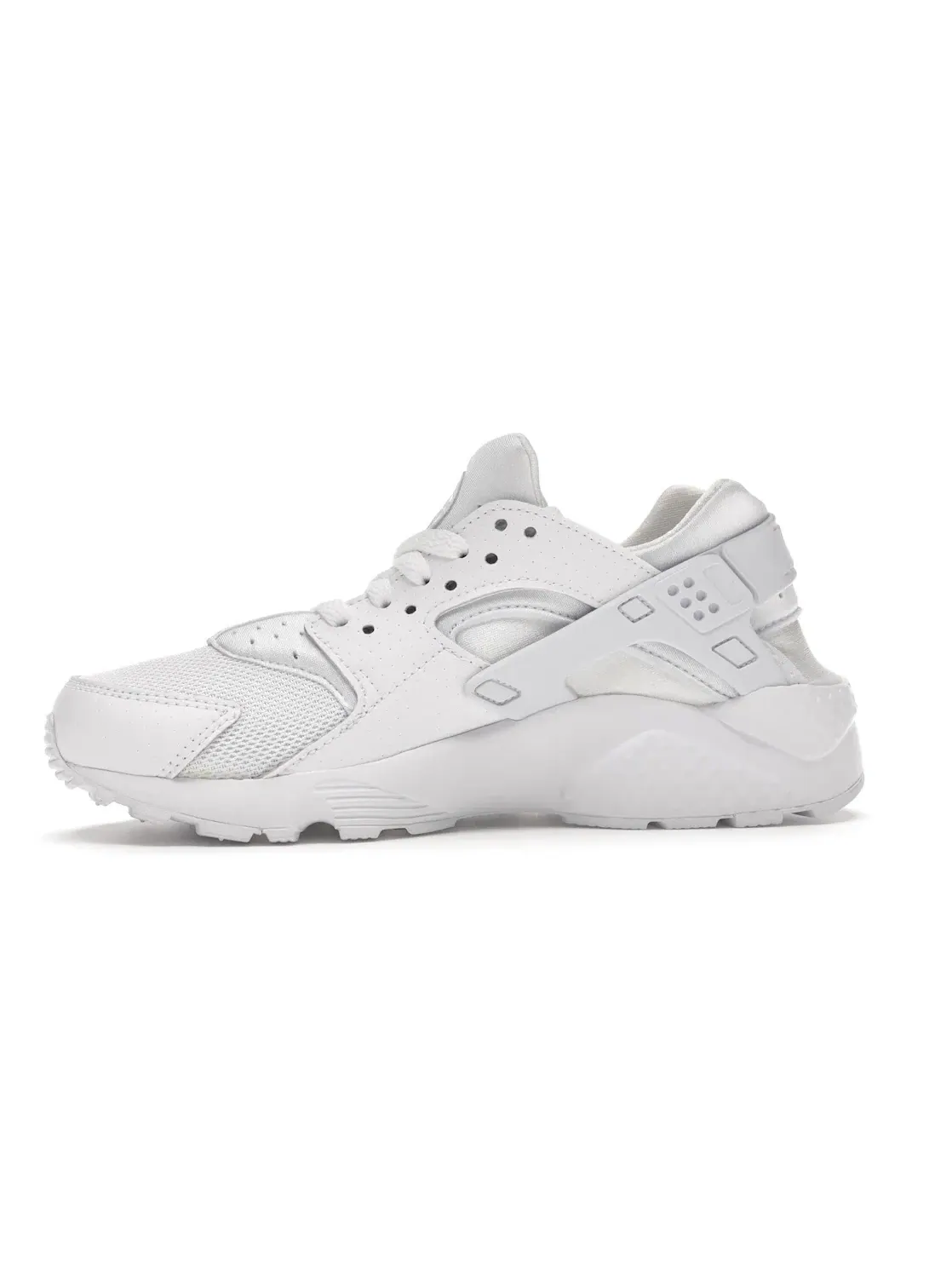 Детские кроссовки Lifestyle с неопреновым верхом Nike Air Huarache Run — изображение 3 из 4, белый/белый-платиновый