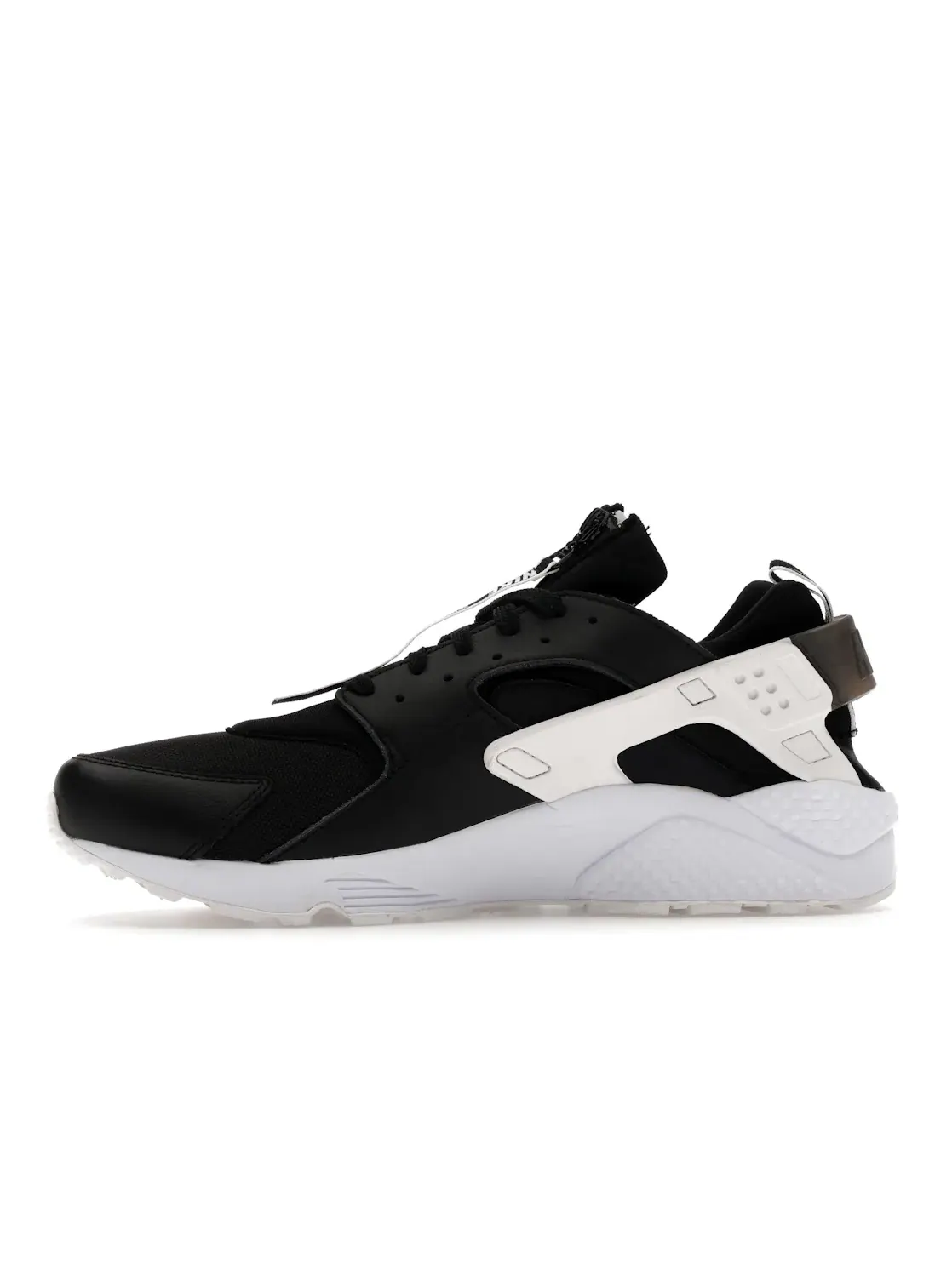 Мужские кроссовки с высоким берцем Nike Air Huarache Run Zip — изображение 3 из 4, черный/черный-белый