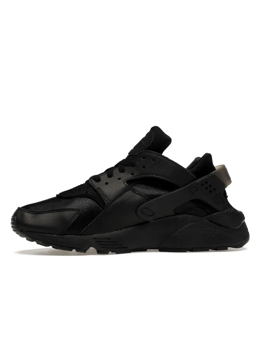 Мужские кроссовки с амортизацией Nike Air Huarache — изображение 3 из 4, черный/-черный