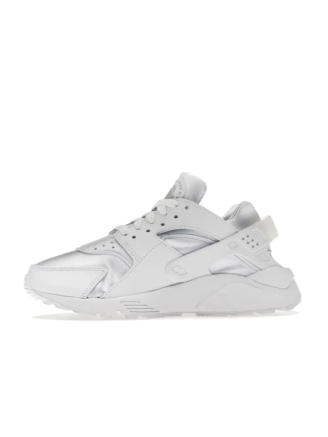 Женские кроссовки с амортизацией Nike Air Huarache Nike — изображение 3 из 4, белый/платиновый