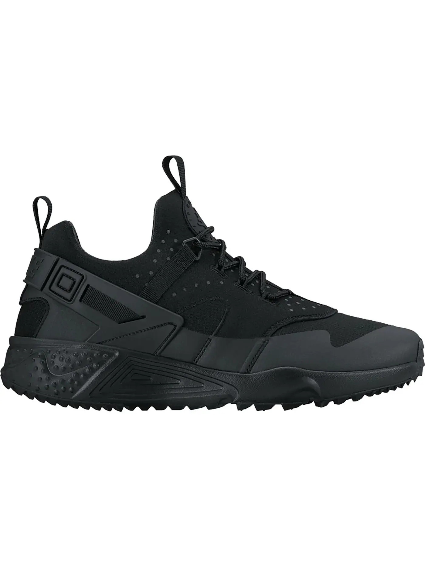 Мужские кроссовки Lifestyle Nike Air Huarache Utility — изображение 1 из 1, черный/черный-черный
