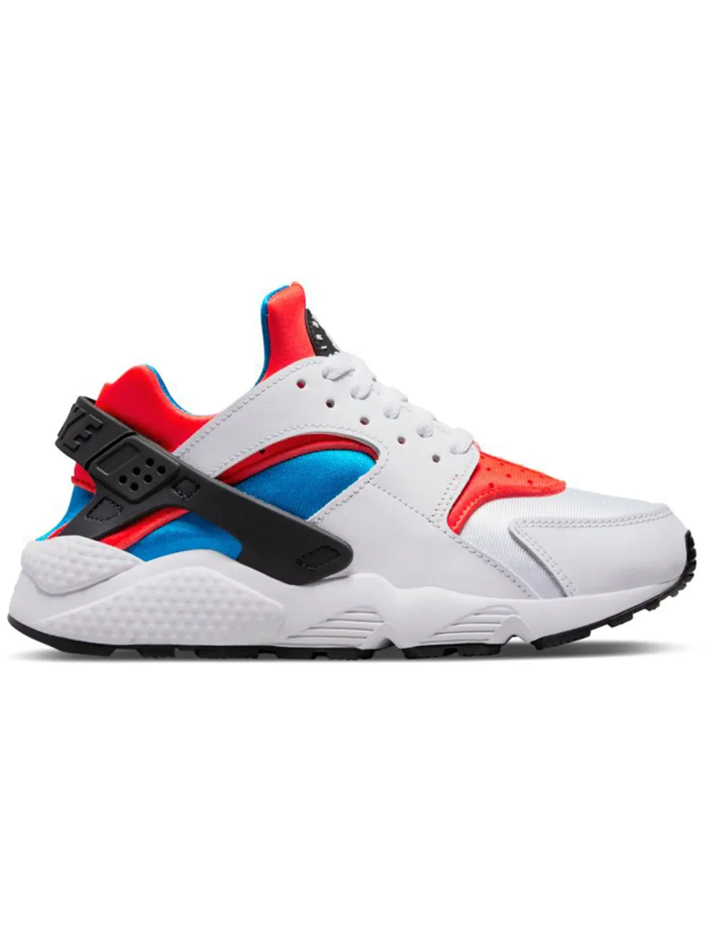 Женские кроссовки для повседневной носки Nike Air Huarache — изображение 1 из 1, белый яркий синий черный