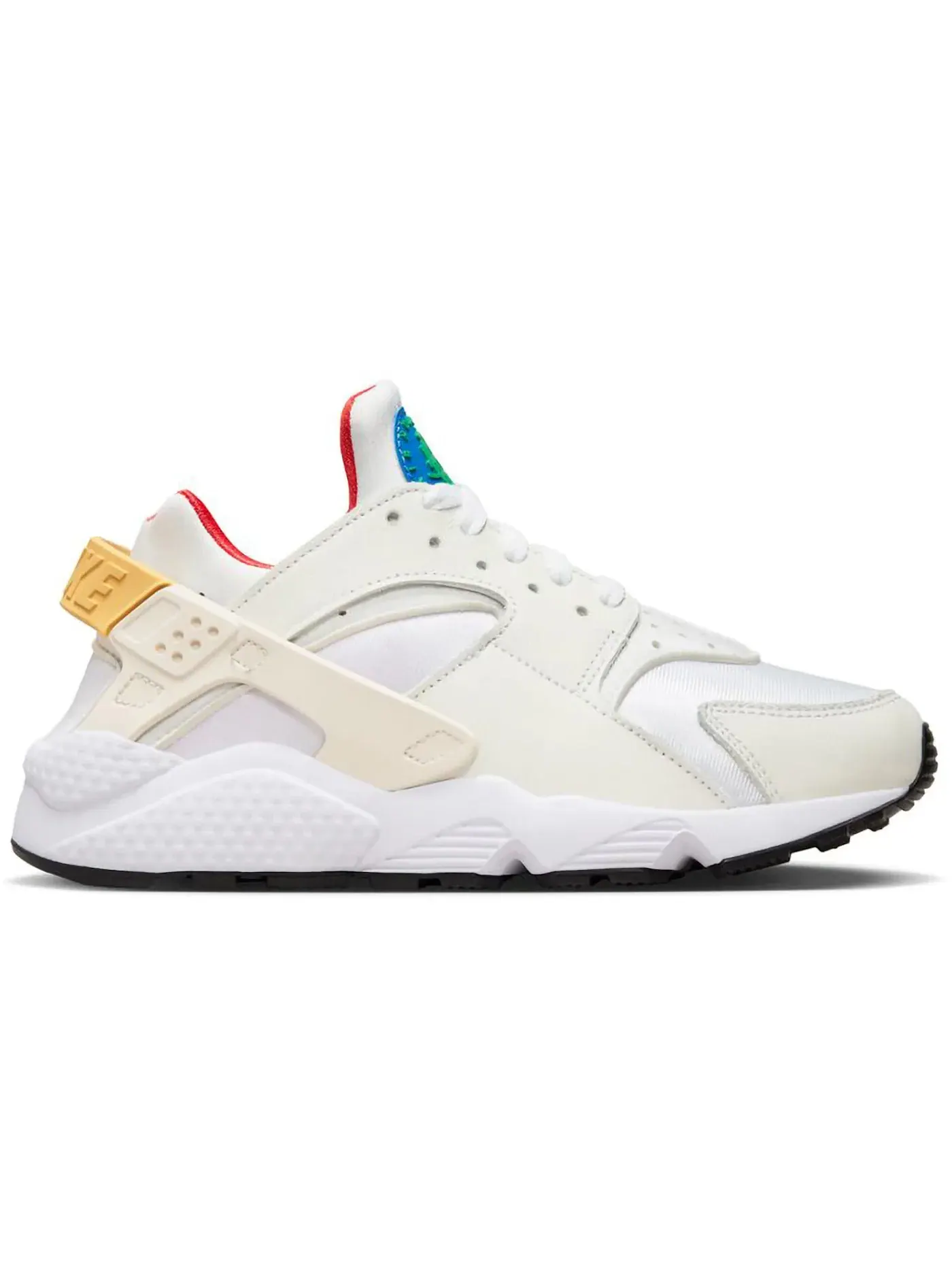 Женские кроссовки Nike Air Huarache — изображение 1 из 1, белый/зеленый-золотистый