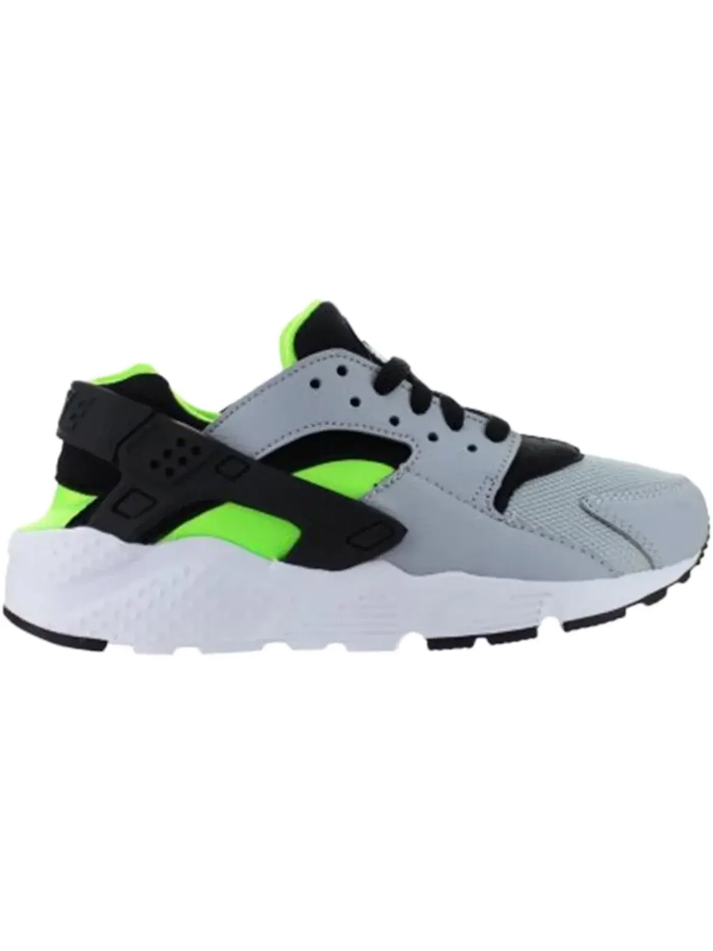 Детские кроссовки Lifestyle Nike Air Huarache — изображение 1 из 1, серый/черный-зеленый