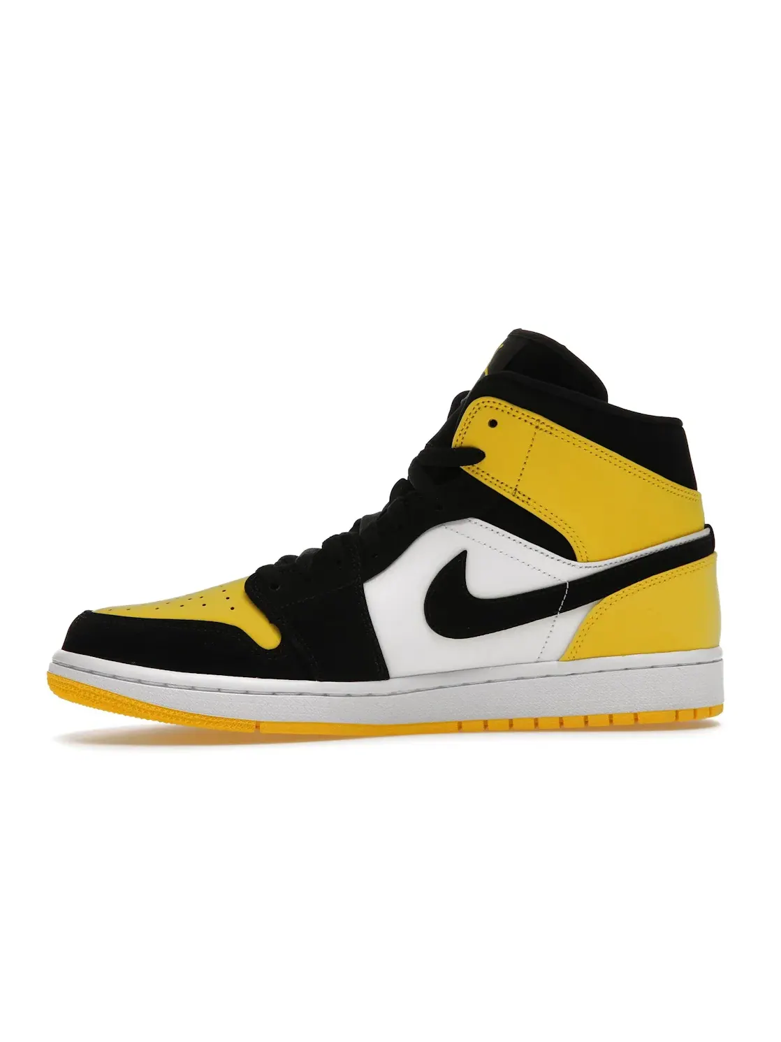 Мужские кроссовки с принтом Jordan 1 Mid Jordan — изображение 3 из 4, черный/-белый