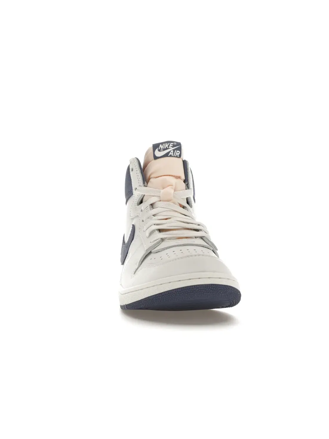 Мужские кроссовки с высоким берцем Nike Jordan Air Ship PE SP — изображение 2 из 4, белый/синий