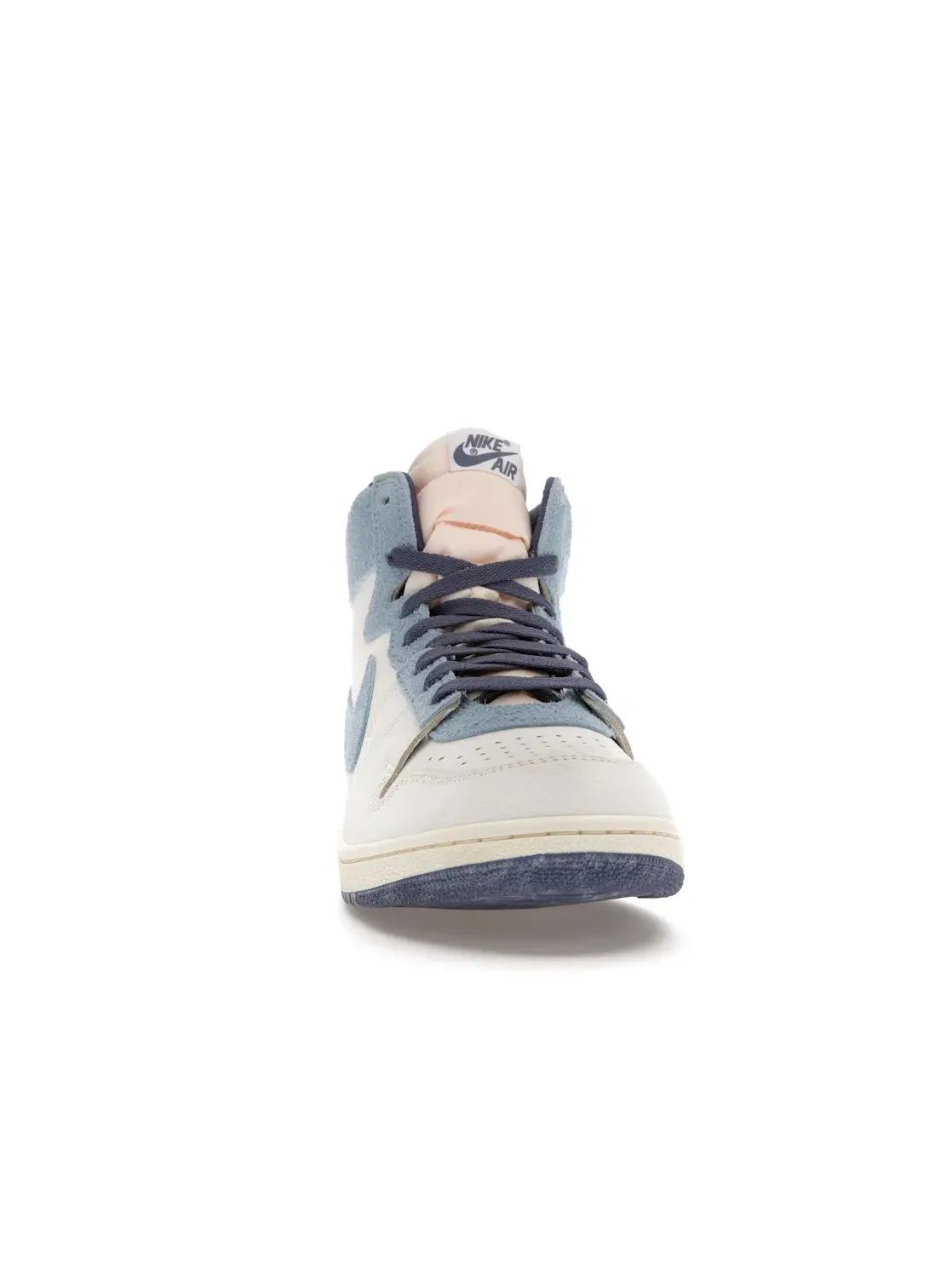 Мужские кроссовки с кроссовками Air-Sole Jordan Nike Jordan Air Ship PE SP — изображение 2 из 4, белый/синий