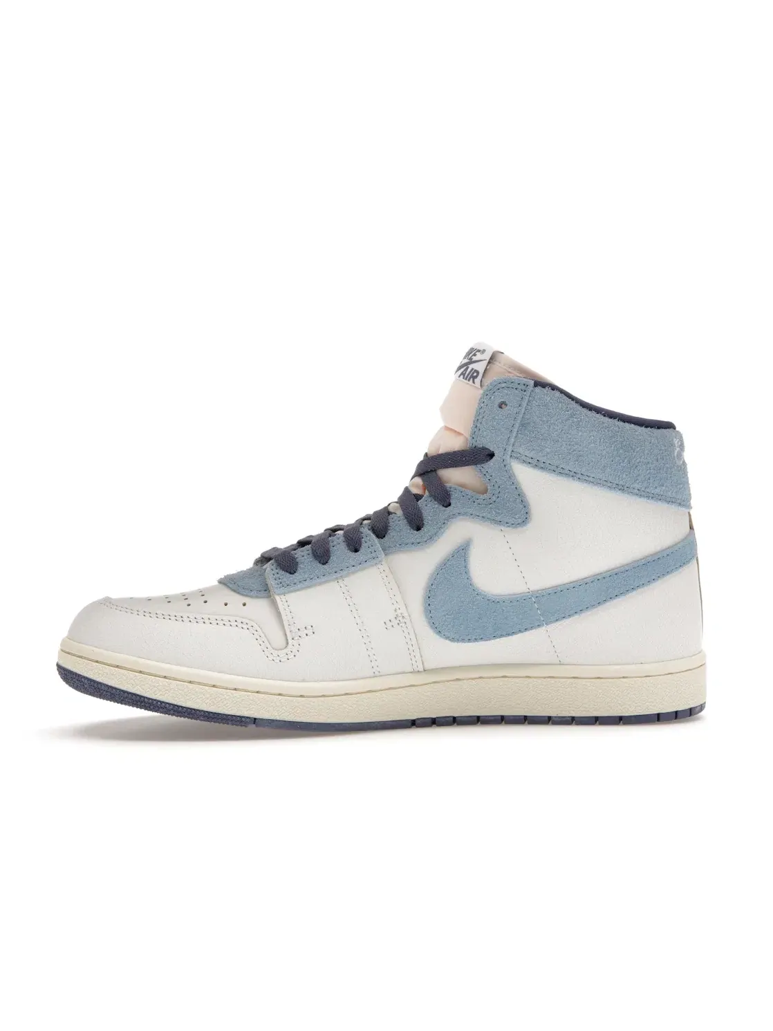 Мужские кроссовки с кроссовками Air-Sole Jordan Nike Jordan Air Ship PE SP — изображение 3 из 4, белый/синий