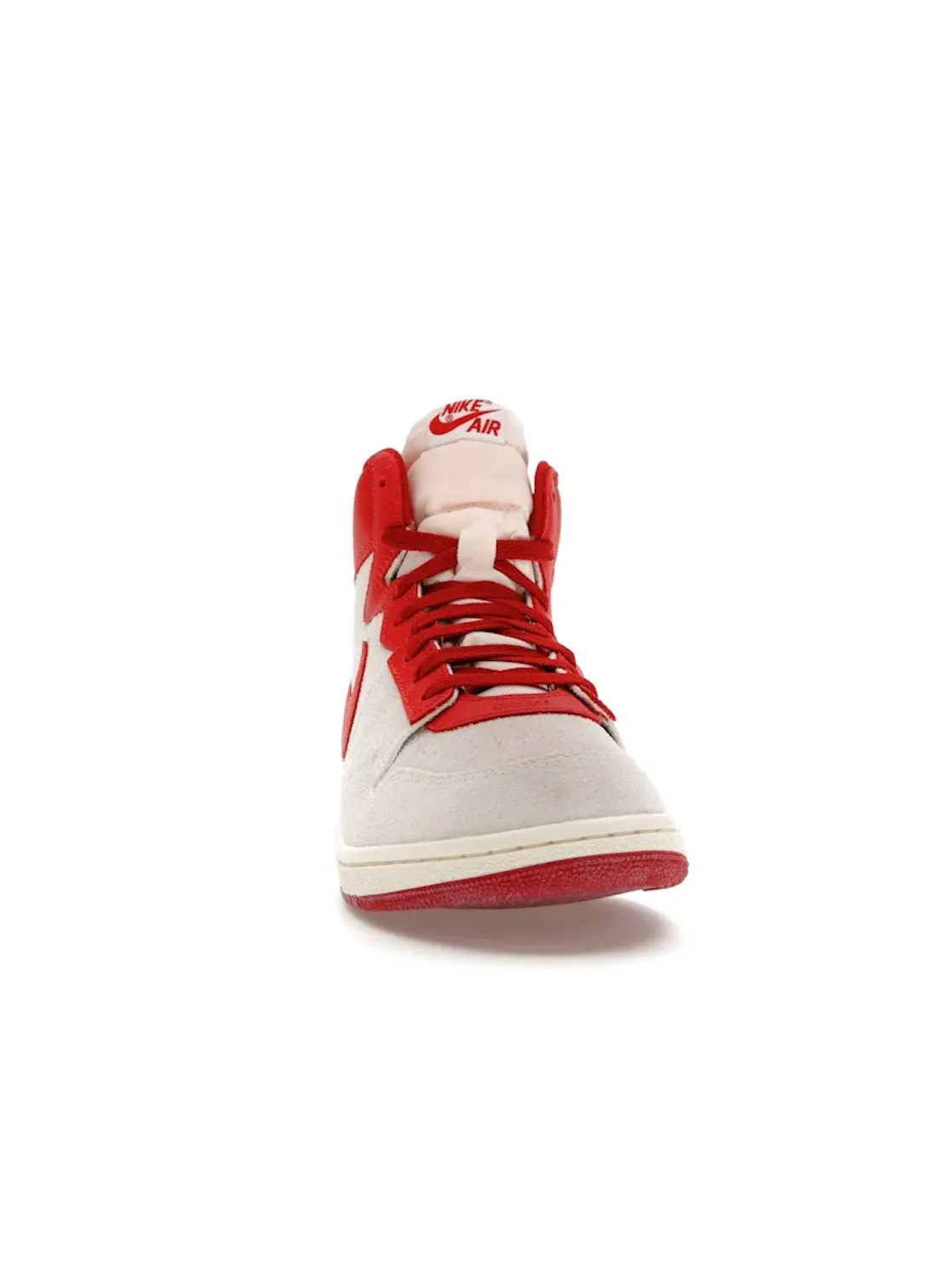 Мужские кроссовки с замшевым верхом Nike Jordan Air Ship PE SP — изображение 2 из 4, белый/красный/красный