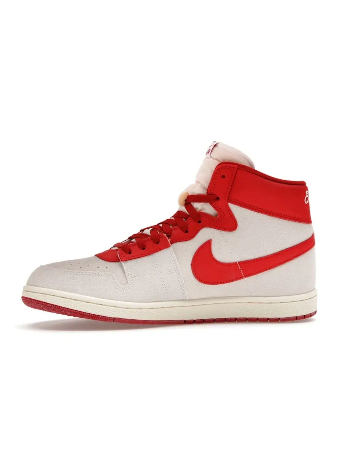 Мужские кроссовки с замшевым верхом Nike Jordan Air Ship PE SP — изображение 3 из 4, белый/красный/красный