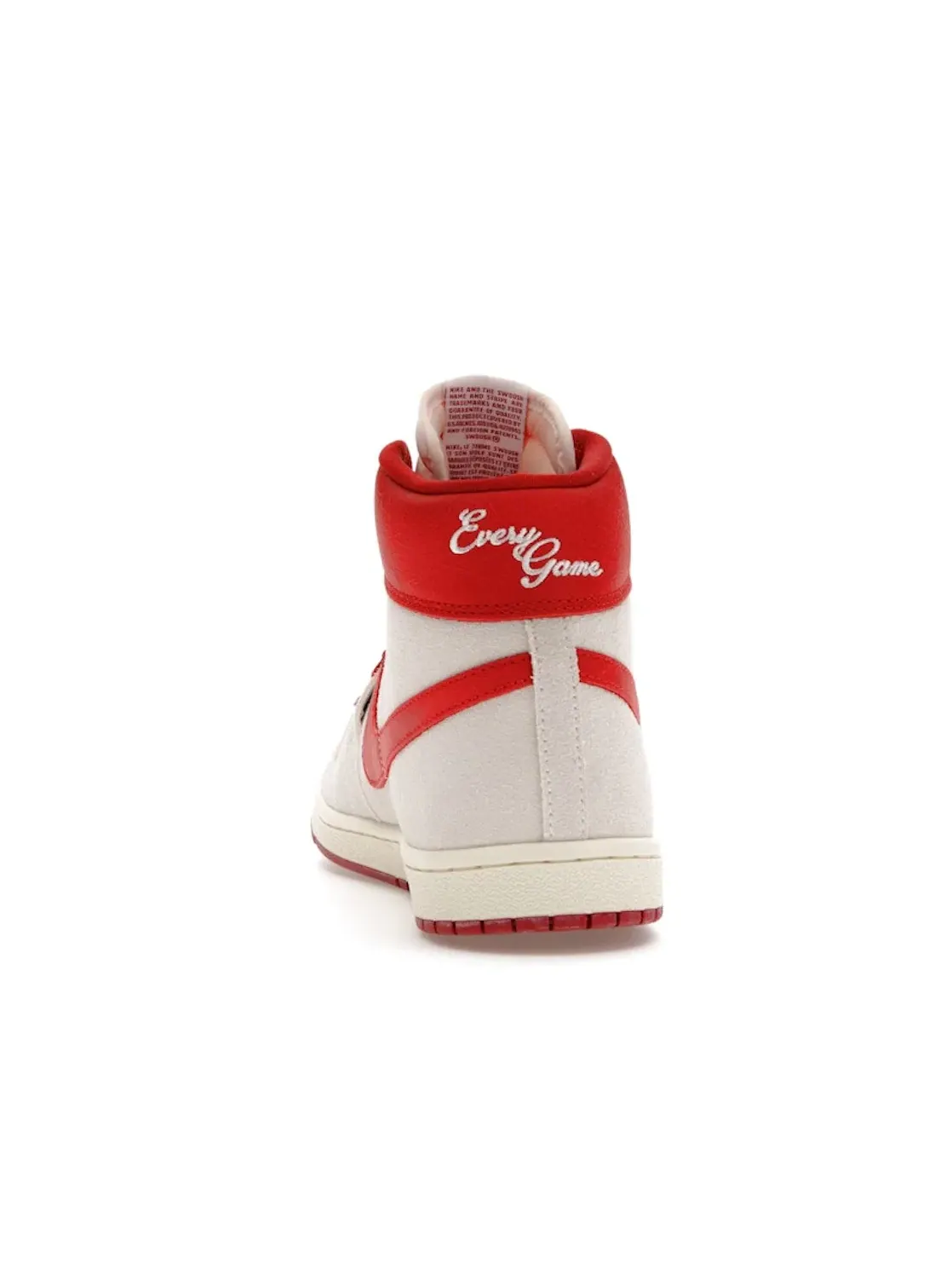 Мужские кроссовки с замшевым верхом Nike Jordan Air Ship PE SP — изображение 4 из 4, белый/красный/красный