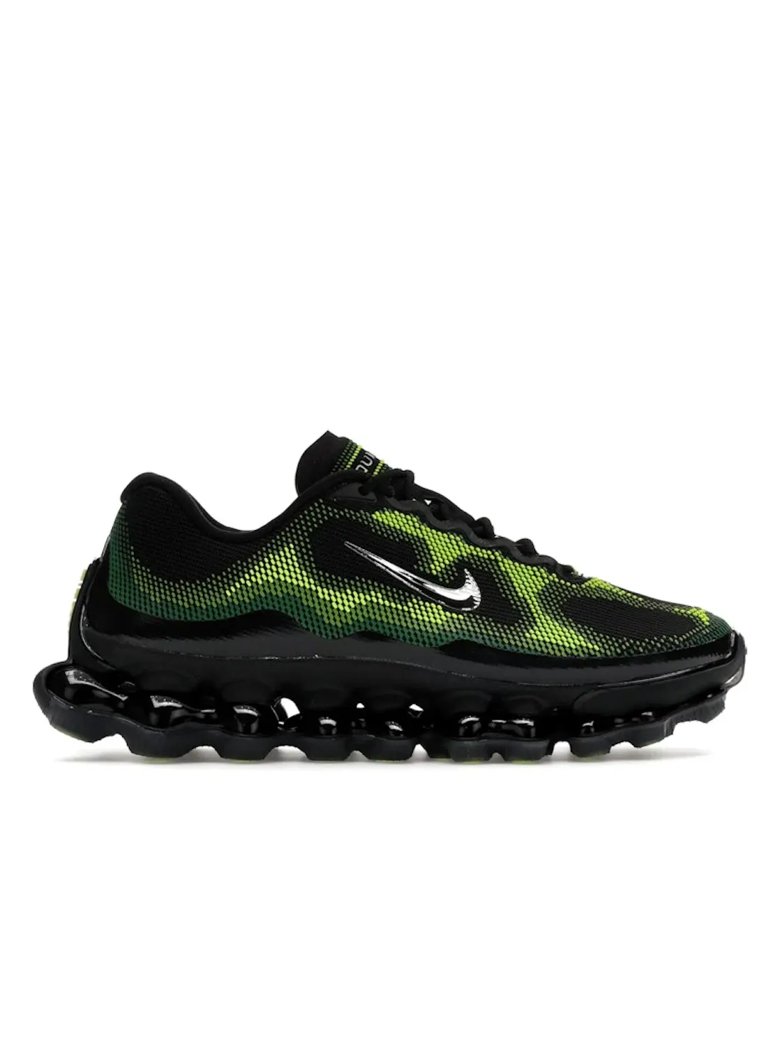 Мужские кроссовки Lifestyle с полной видимой амортизацией Nike Air Liquid Max Fragment Black Green Apple — изображение 1 из 4