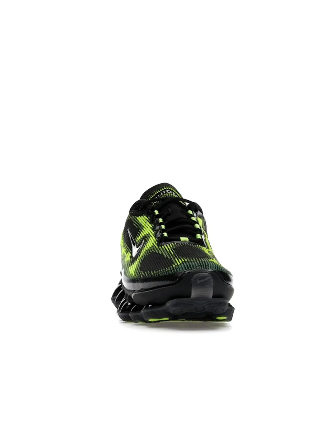 Мужские кроссовки Lifestyle с полной видимой амортизацией Nike Air Liquid Max Fragment Black Green Apple — изображение 2 из 4