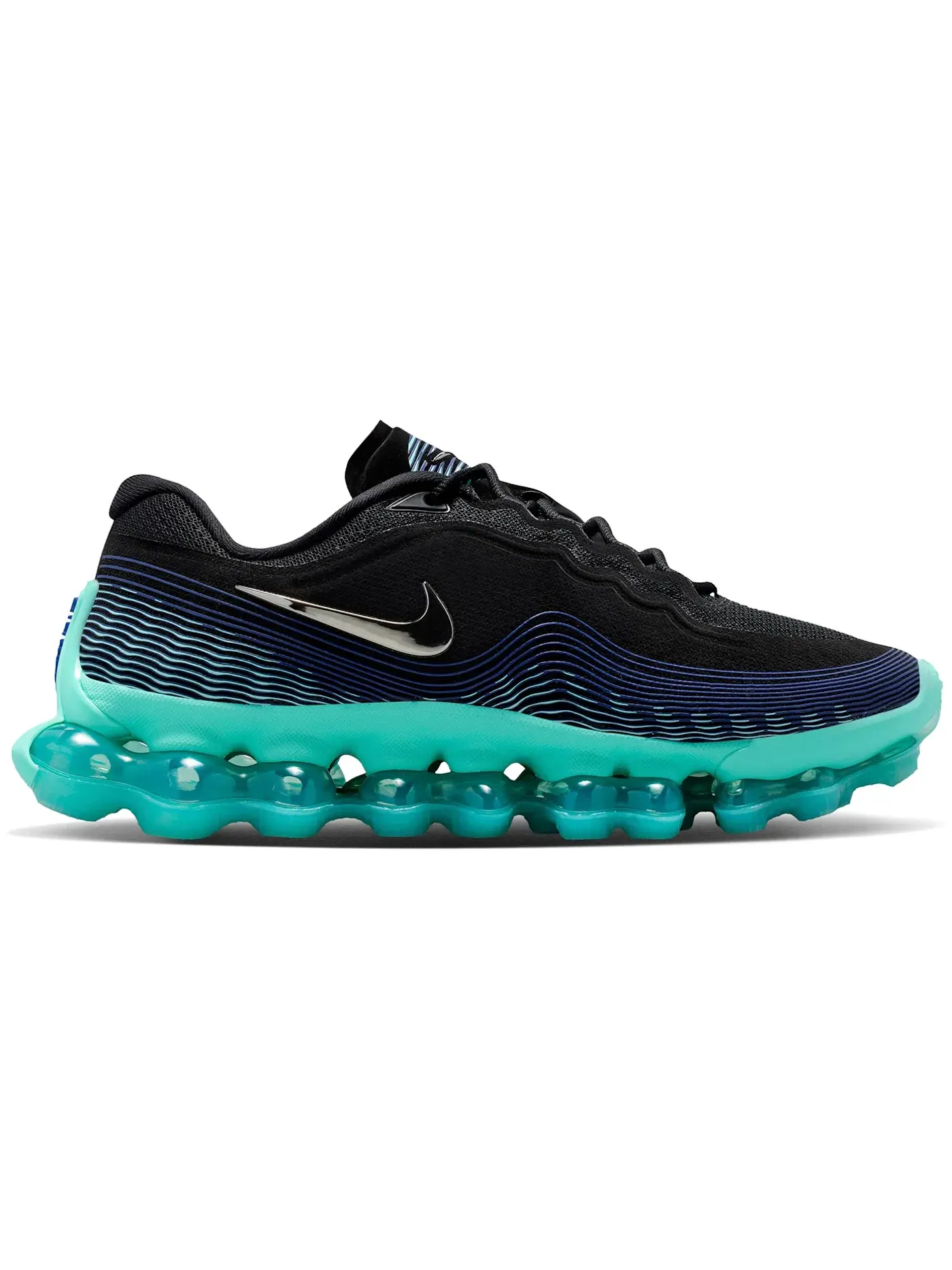 Мужские кроссовки Lifestyle Nike Air Liquid Max — изображение 1 из 1, черный/синий/зеленый