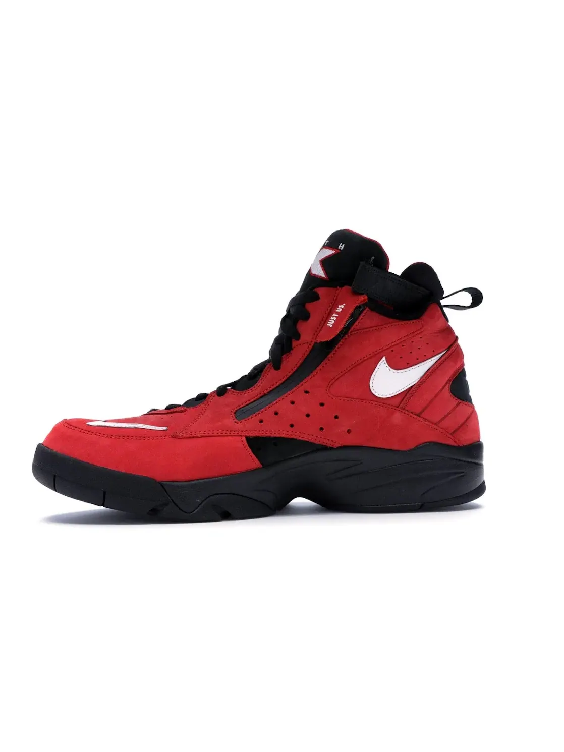 Мужские кроссовки Lifestyle с высоким верхом Nike Air Maestro 2 High — изображение 3 из 4, красный/черный