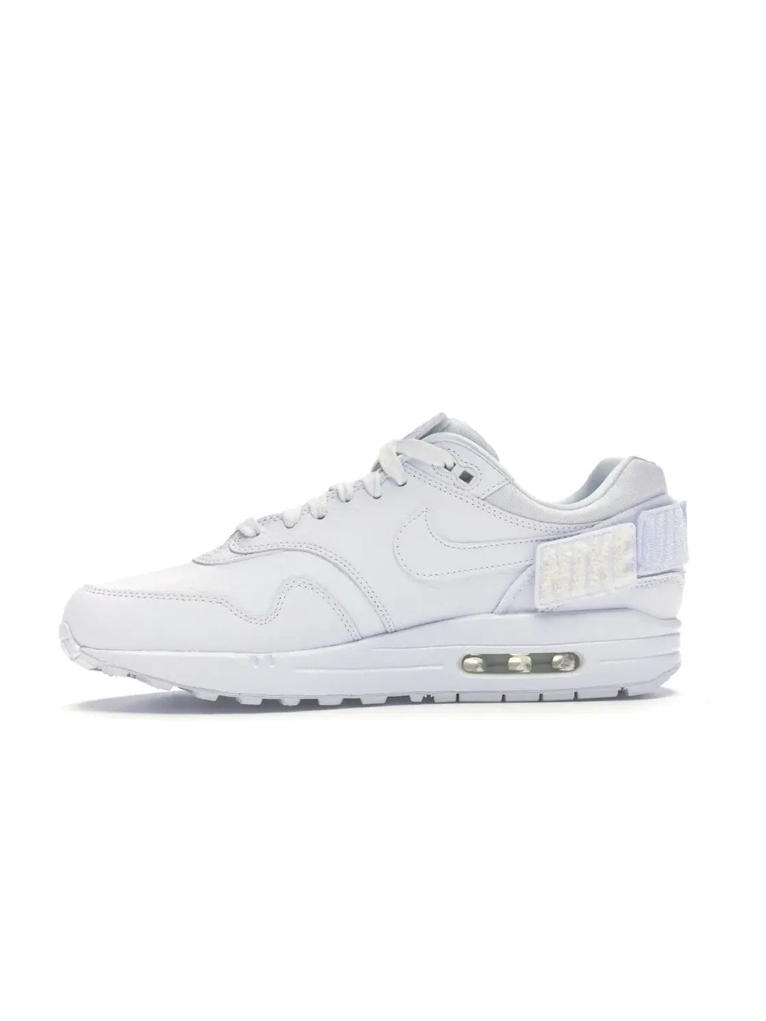 Женские кроссовки Lifestyle Nike Air Max 1 — изображение 3 из 4, белый/белый-белый
