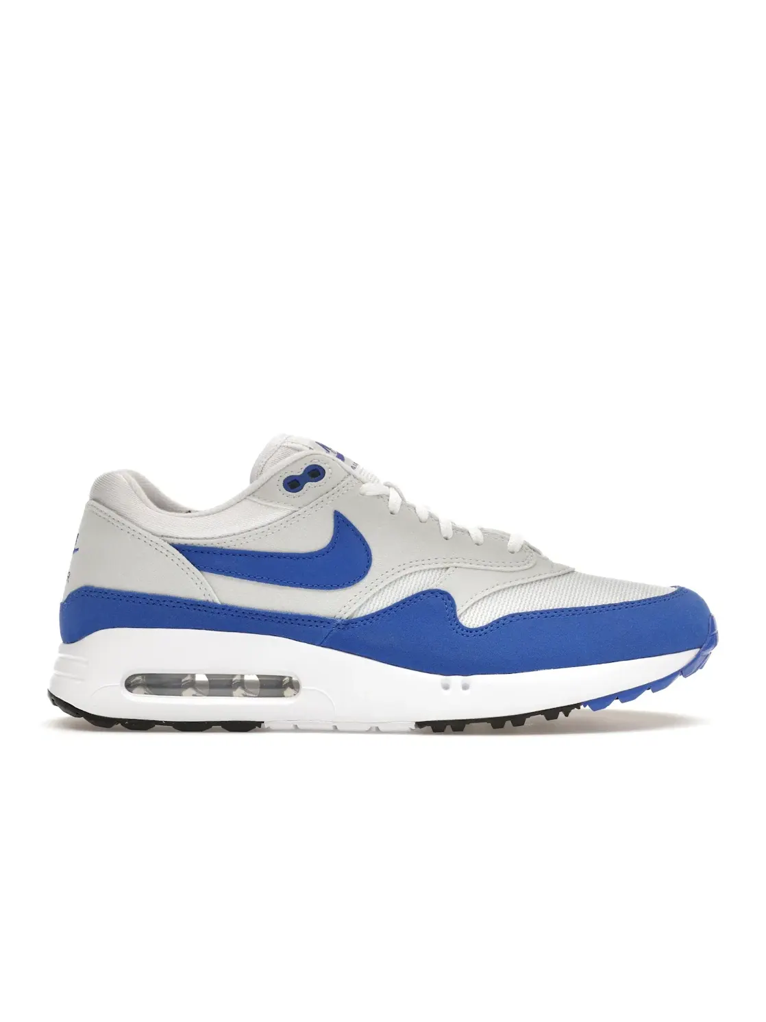 Мужские гольф-кроссовки с водонепроницаемым верхом Nike Air Max 1 '86 OG Golf — изображение 1 из 4, белый/-платиновый-черный