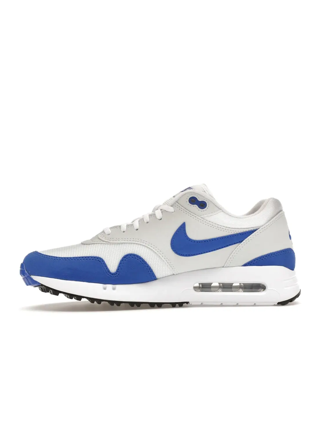 Мужские гольф-кроссовки с водонепроницаемым верхом Nike Air Max 1 '86 OG Golf — изображение 3 из 4, белый/-платиновый-черный
