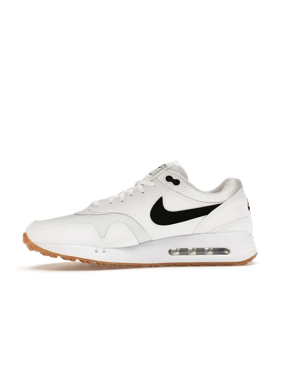 Мужские гольф-туфли с кроссовочным дизайном Air Max 1 '86 OG Golf Nike — изображение 3 из 4, белый/коричневый/черный