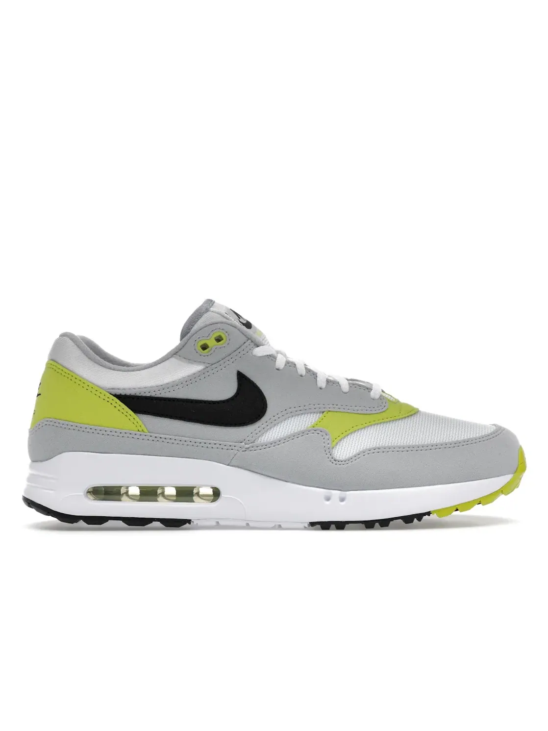 Мужские гольф-туфли с кроссовочным дизайном Nike Air Max 1 '86 OG Golf — изображение 1 из 4, серый/белый/яркий/черный