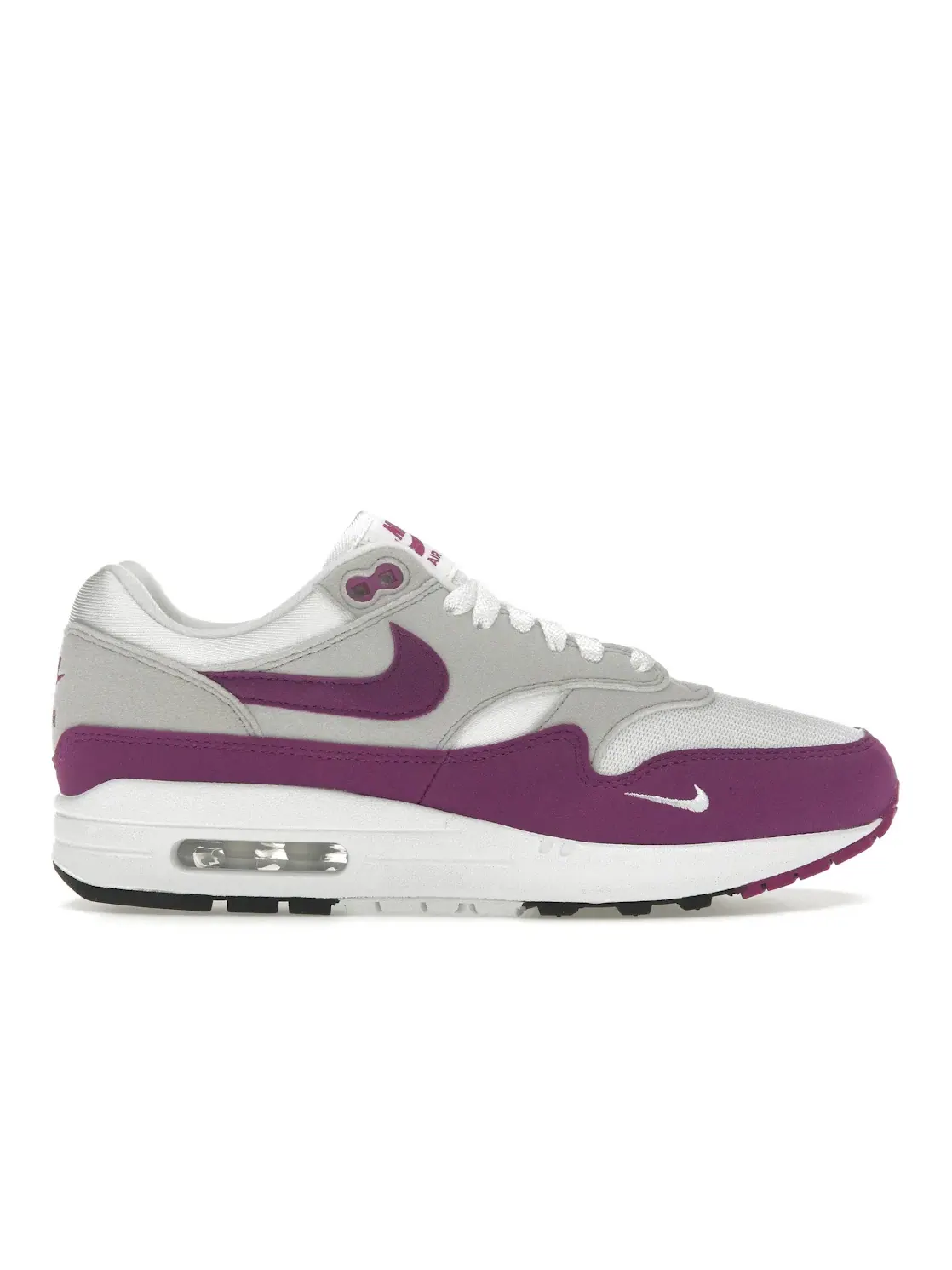Женские кроссовки с амортизацией Nike Air Max 1 '87 Nike — изображение 1 из 4, белый серый черный
