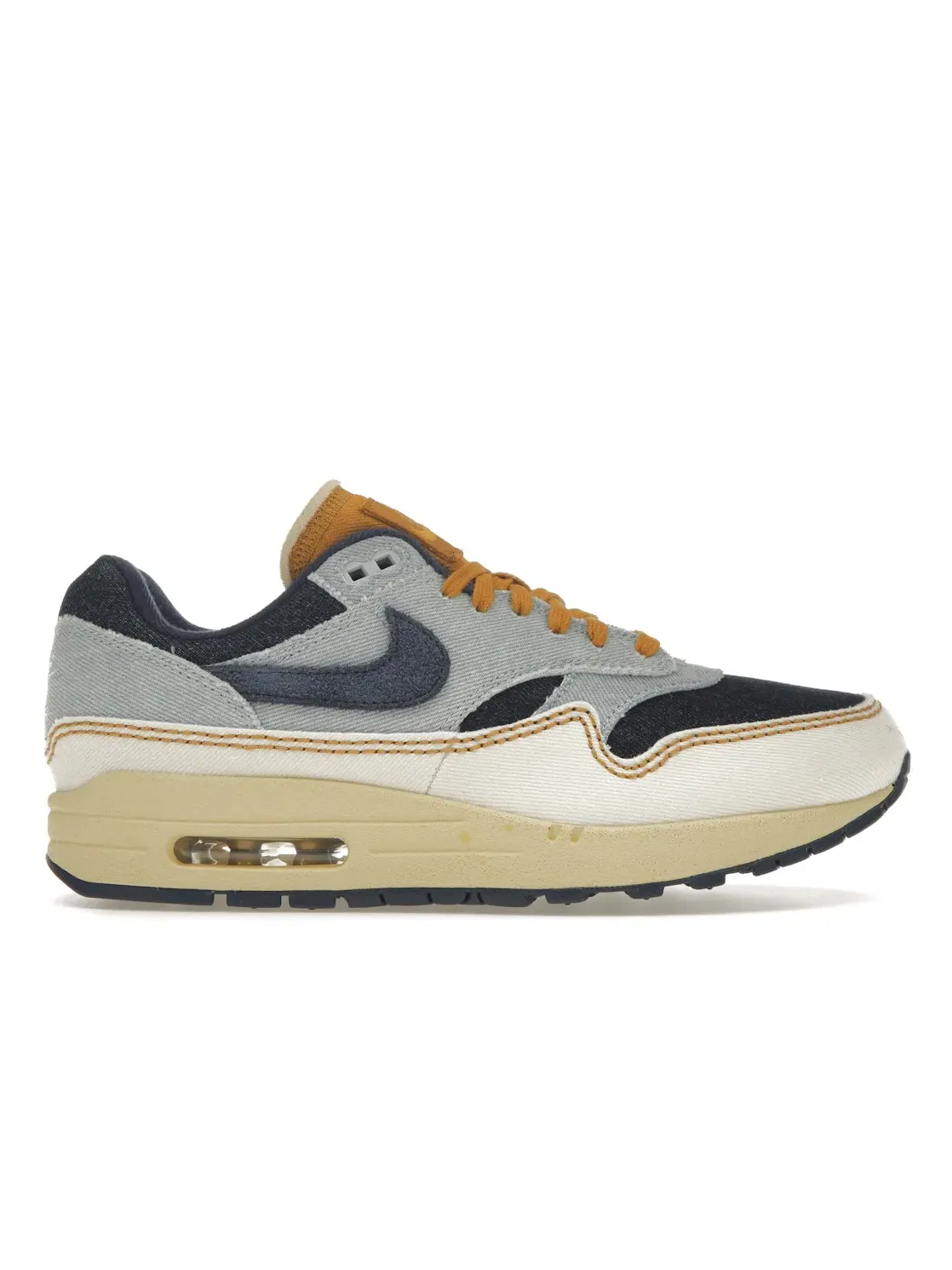 Женские кроссовки Lifestyle с джинсовым верхом Nike Air Max 1 '87 Denim Aura — изображение 1 из 4