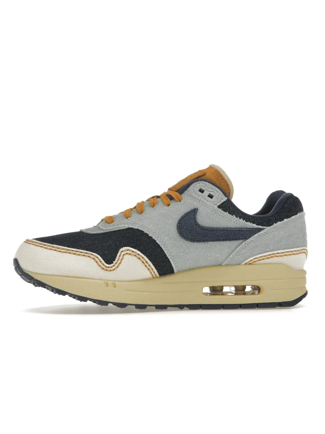Женские кроссовки Lifestyle с джинсовым верхом Nike Air Max 1 '87 Denim Aura — изображение 3 из 4