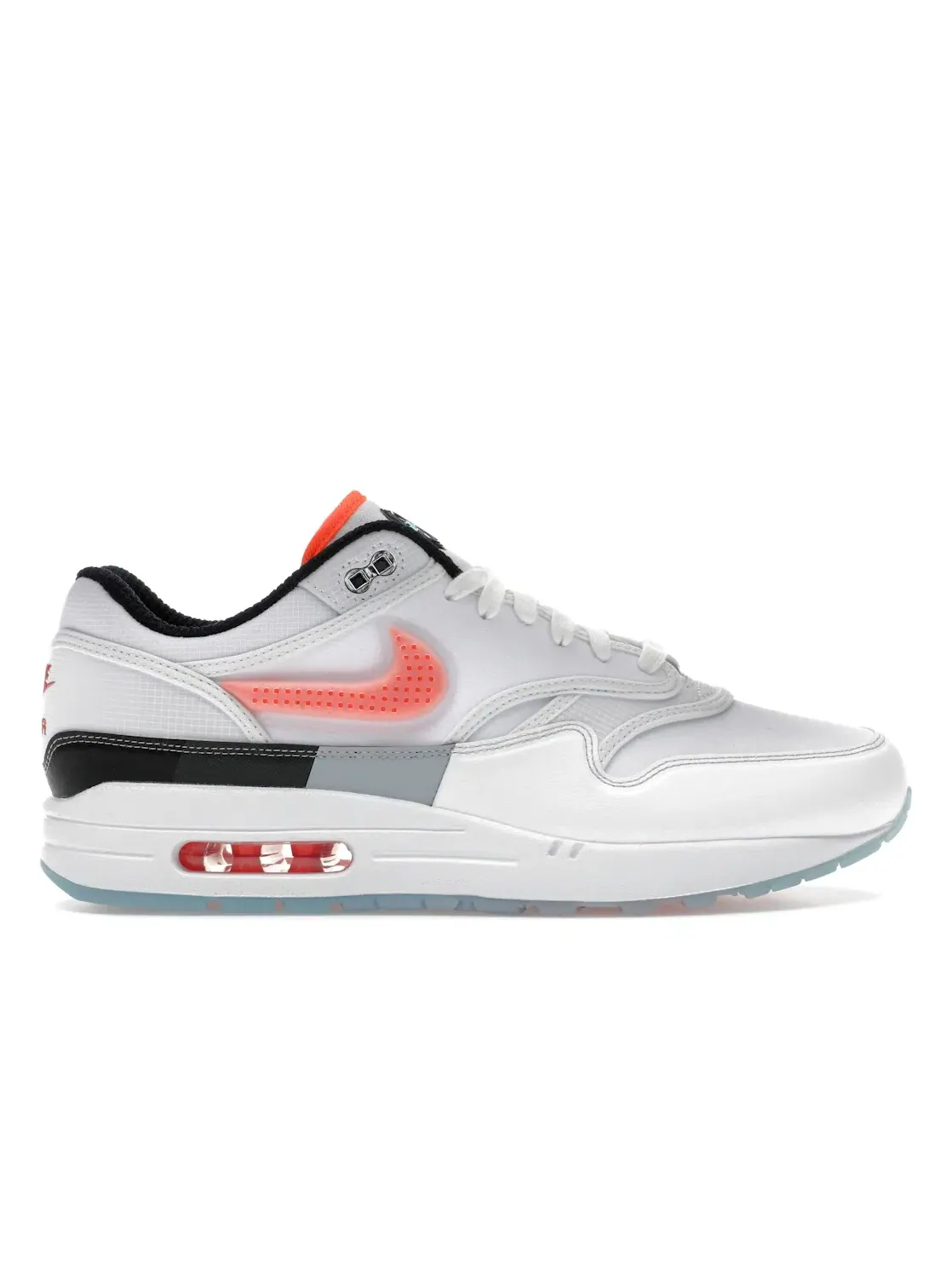 Мужские кроссовки Lifestyle с принтом Nike Air Max 1 '87 Nike — изображение 1 из 4, белый//черный