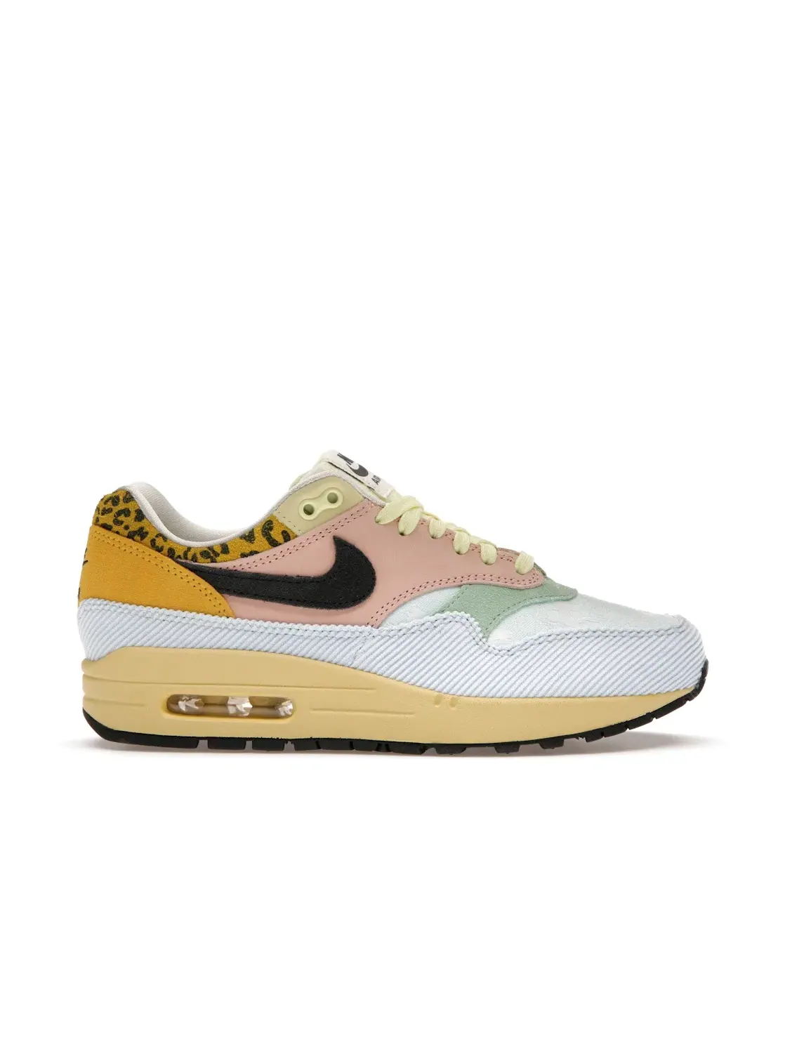 Женские кроссовки Lifestyle с вельветом Nike Air Max 1 '87 — изображение 1 из 4, розовый/-синий