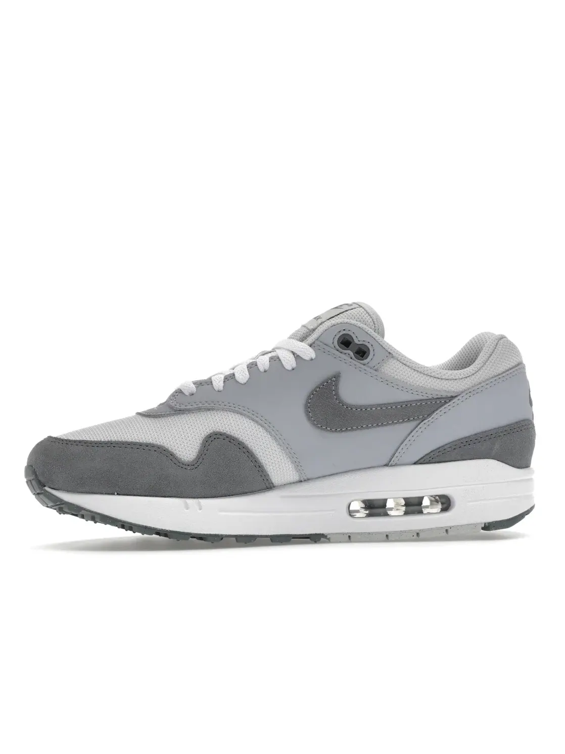 Мужские кроссовки Lifestyle с видимой воздушной подушкой Nike Air Max 1 '87 — изображение 3 из 4, серый-белый-серый