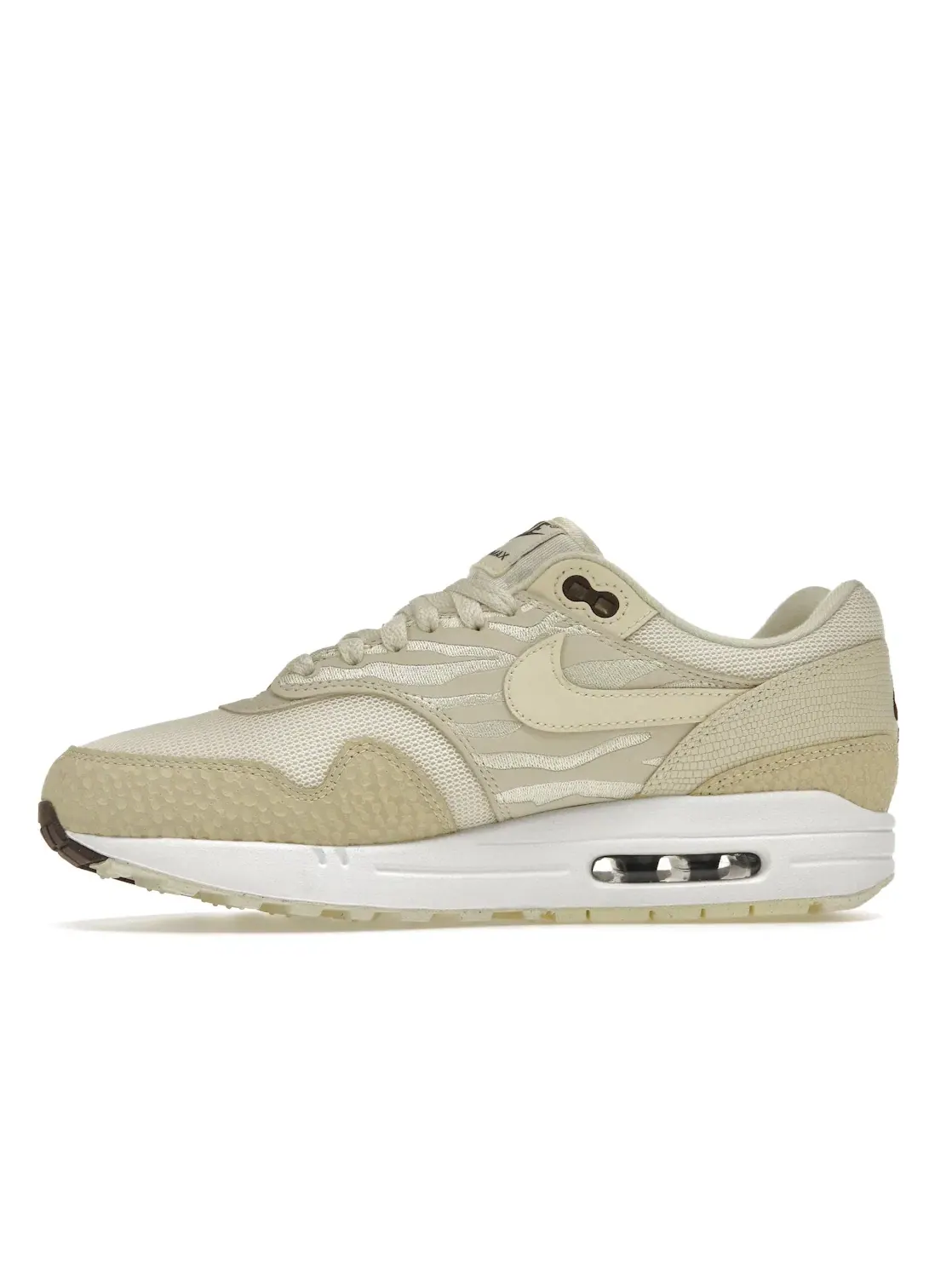 Женские кроссовки с принтом Nike Air Max 1 '87 Nike — изображение 3 из 4, бежевый