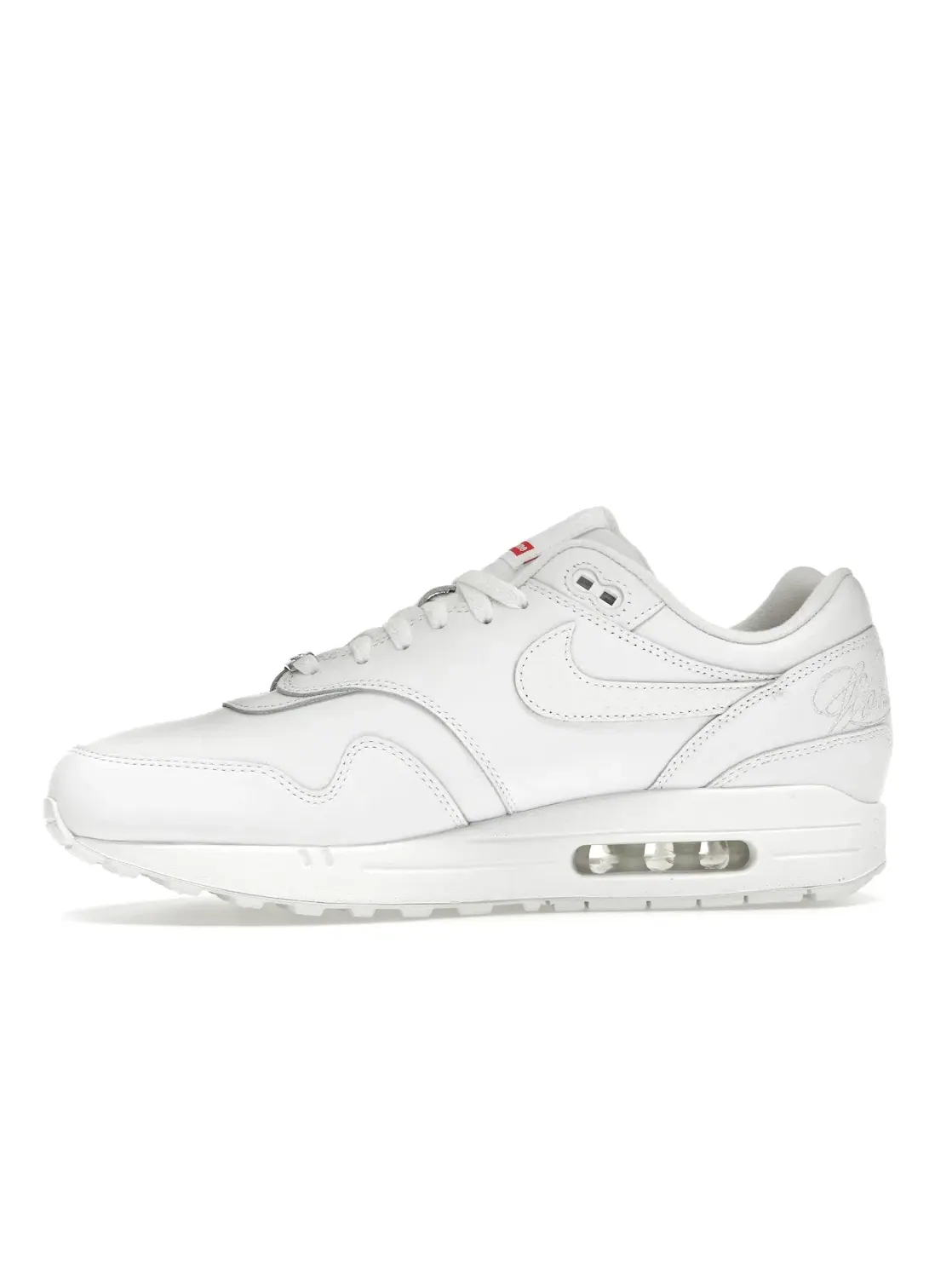 Мужские кроссовки с принтом Nike Air Max 1 '87 SP Supreme Triple White — изображение 3 из 4, белый/белый-белый