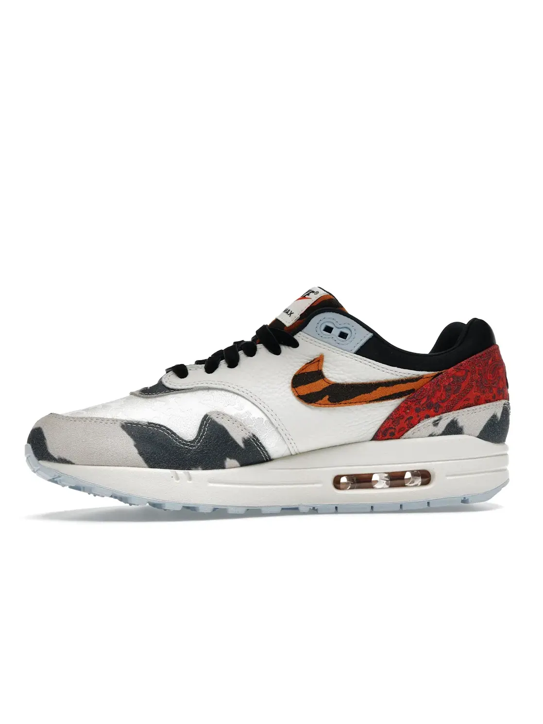 Женские кроссовки Lifestyle Nike Air Max 1 '87 — изображение 3 из 4, черный/синий/красный