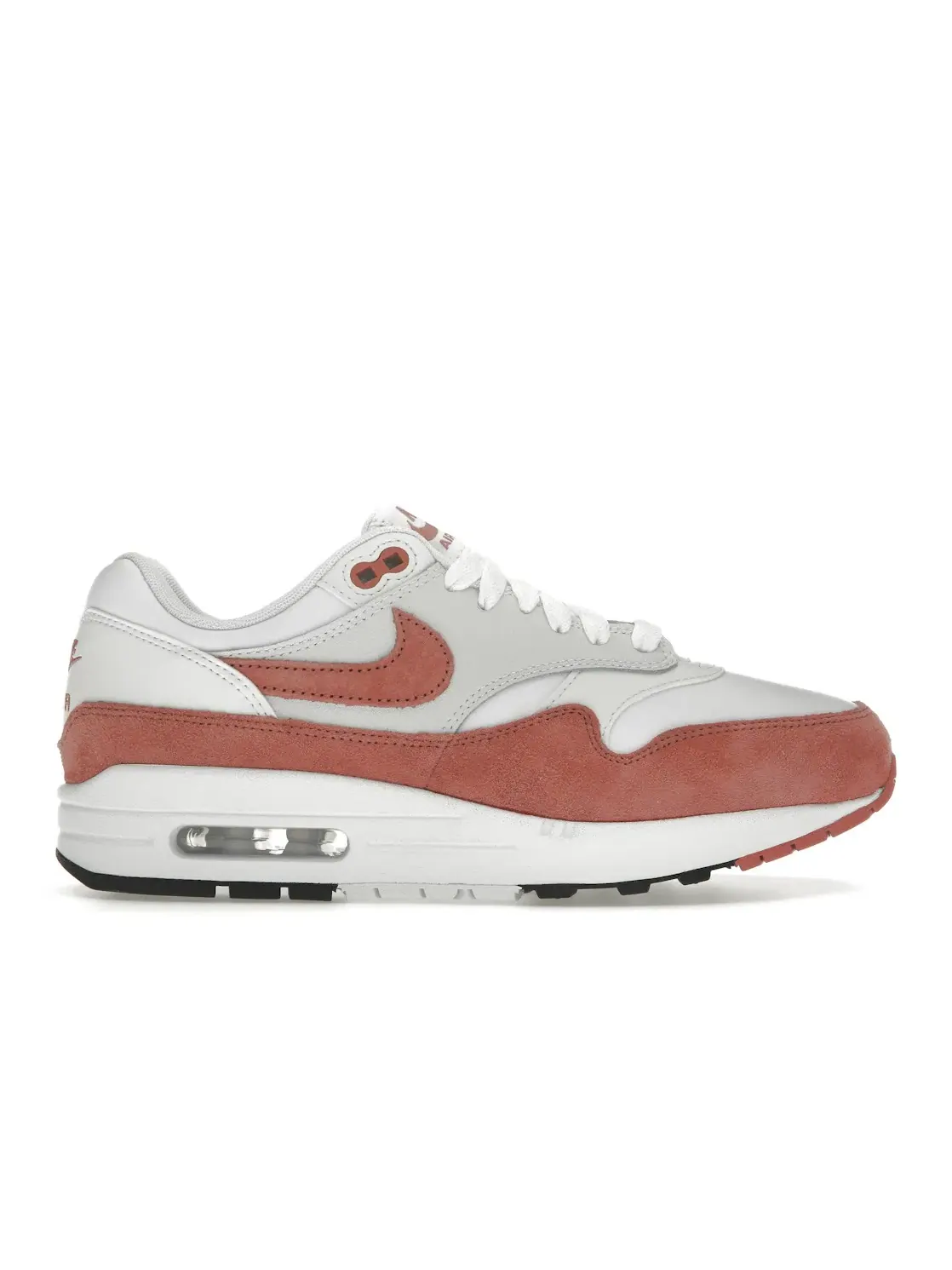 Женские кроссовки с контрастным цветом Nike Air Max 1 '87 — изображение 1 из 4, белый/розовый/белый