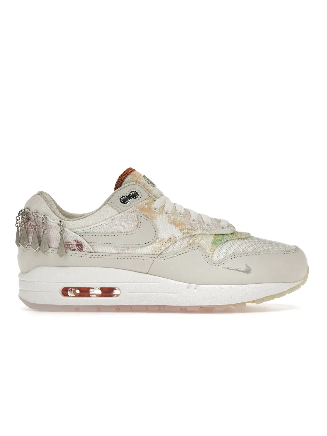 Женские кроссовки с принтом Nike Air Max 1 '87 — изображение 1 из 4, белый/-белый