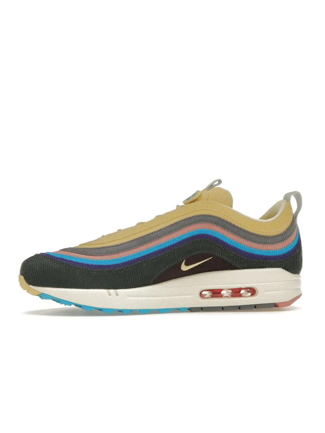 Мужские кроссовки с принтом Nike Air Max 1/97 Nike — изображение 3 из 4, светлый синий