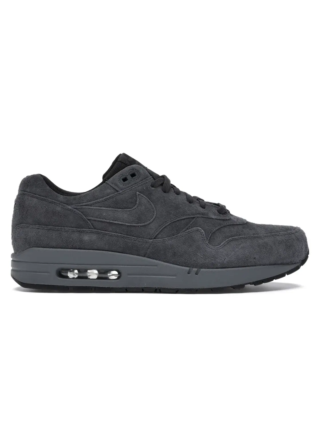 Мужские кроссовки Lifestyle Nike Air Max 1 — изображение 1 из 4, черный-темный серый