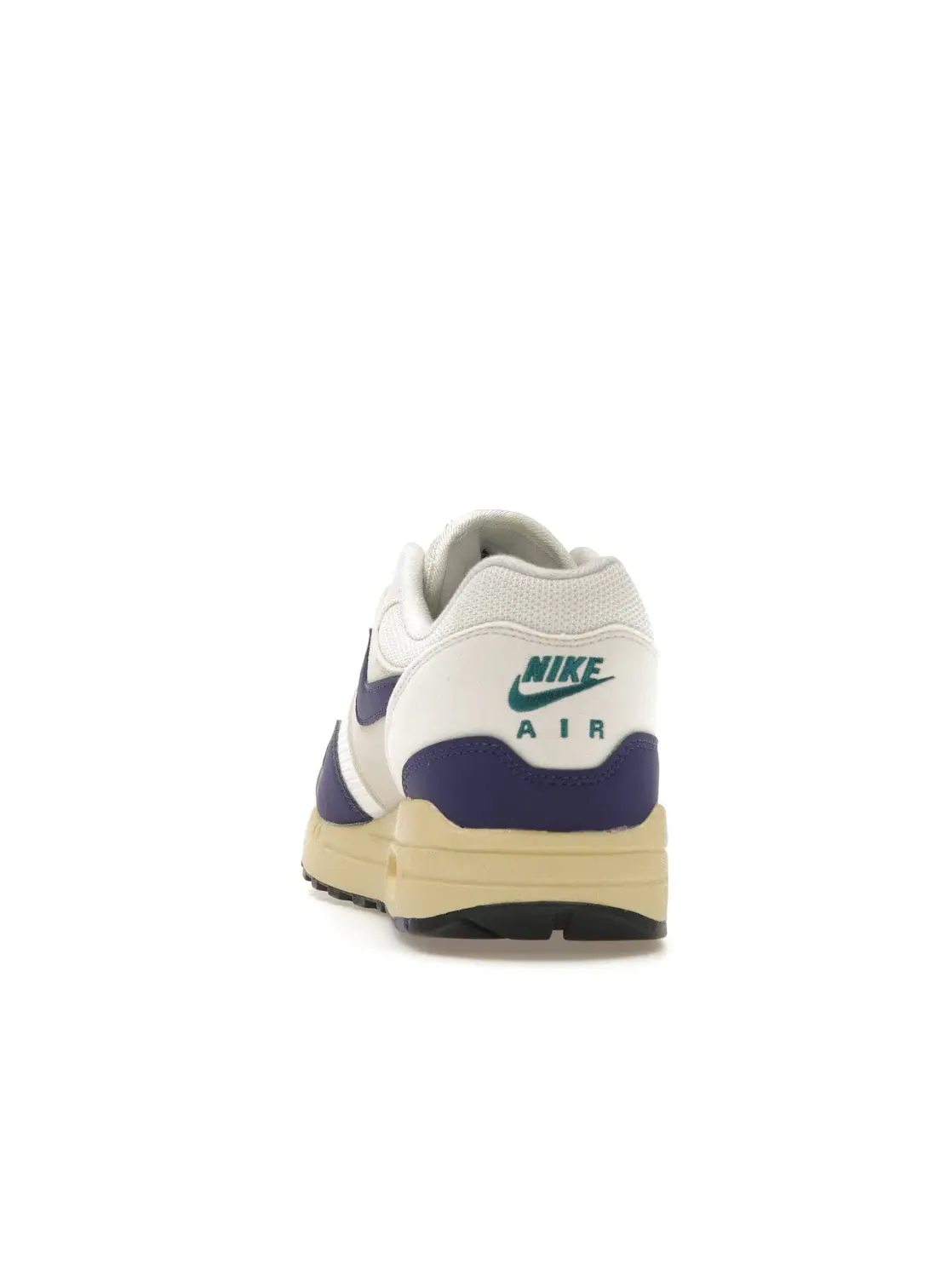 Мужские кроссовки Lifestyle с видимой подушкой Air Max 1 Nike — изображение 4 из 4, белый///темно-синий