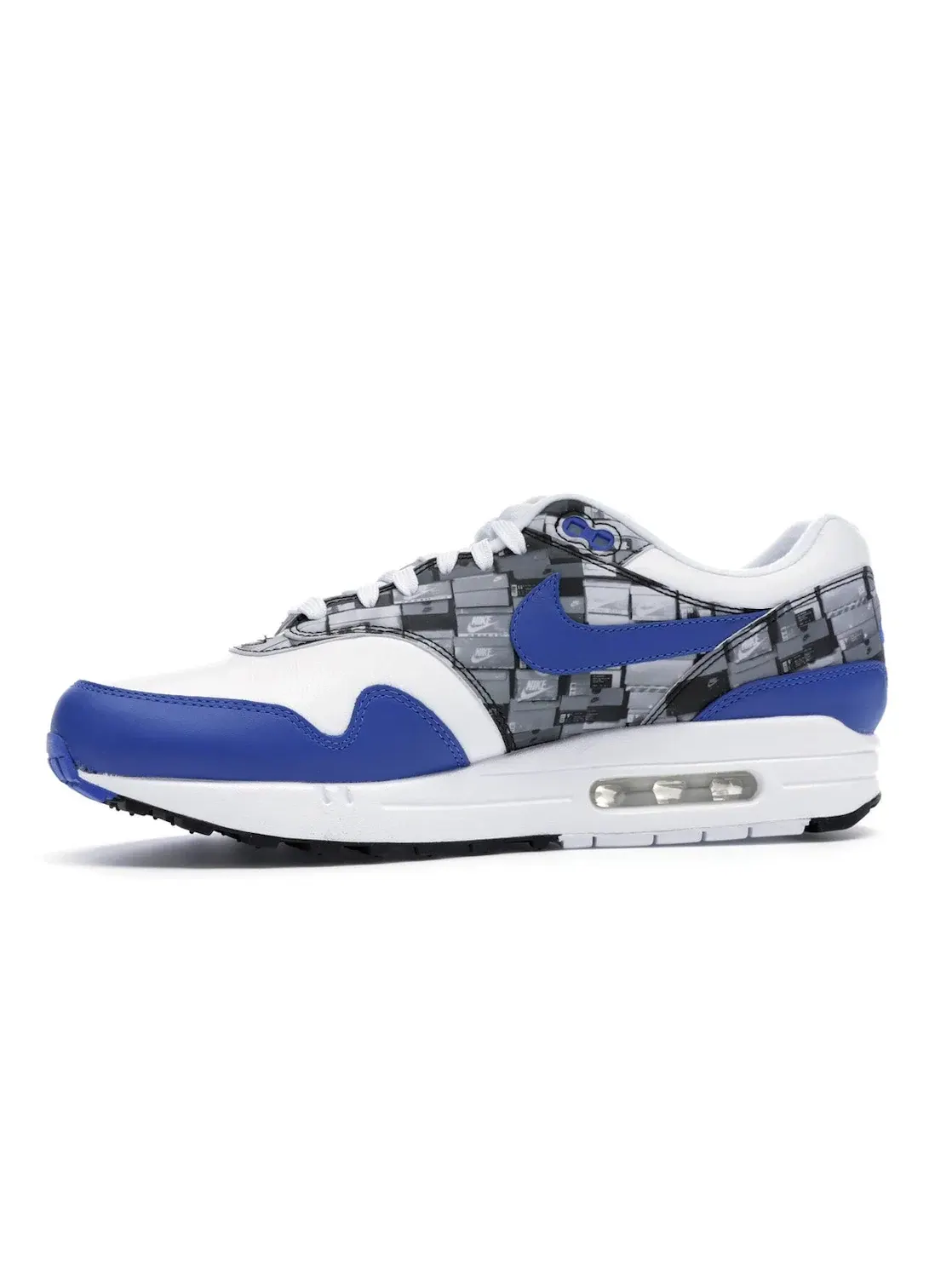 Мужские кроссовки с принтом Nike Air Max 1 atmos We Love Nike — изображение 3 из 4, белый/-серый