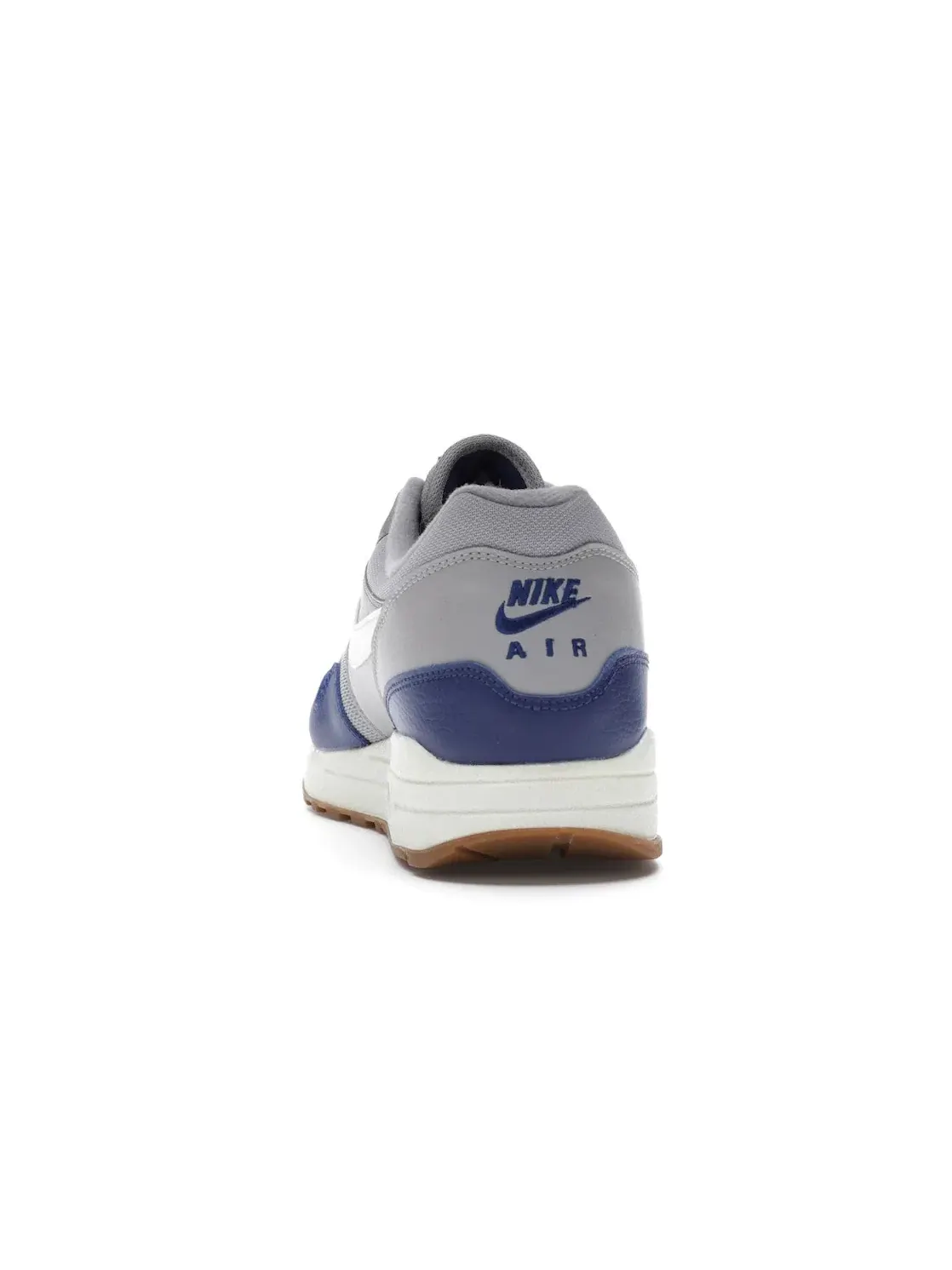 Мужские кроссовки повседневные Nike Air Max 1 — изображение 4 из 4, серый/-глубокий синий
