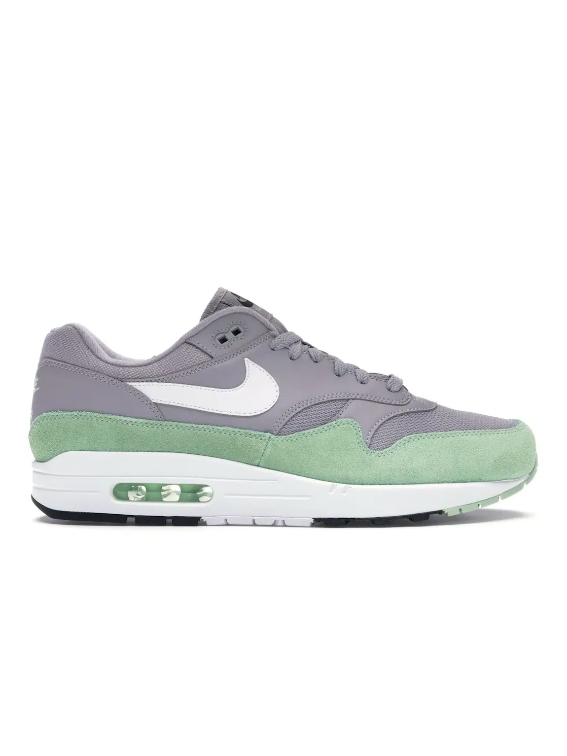 Мужские кроссовки Lifestyle Nike Air Max 1 — изображение 1 из 4, серый/белый--черный