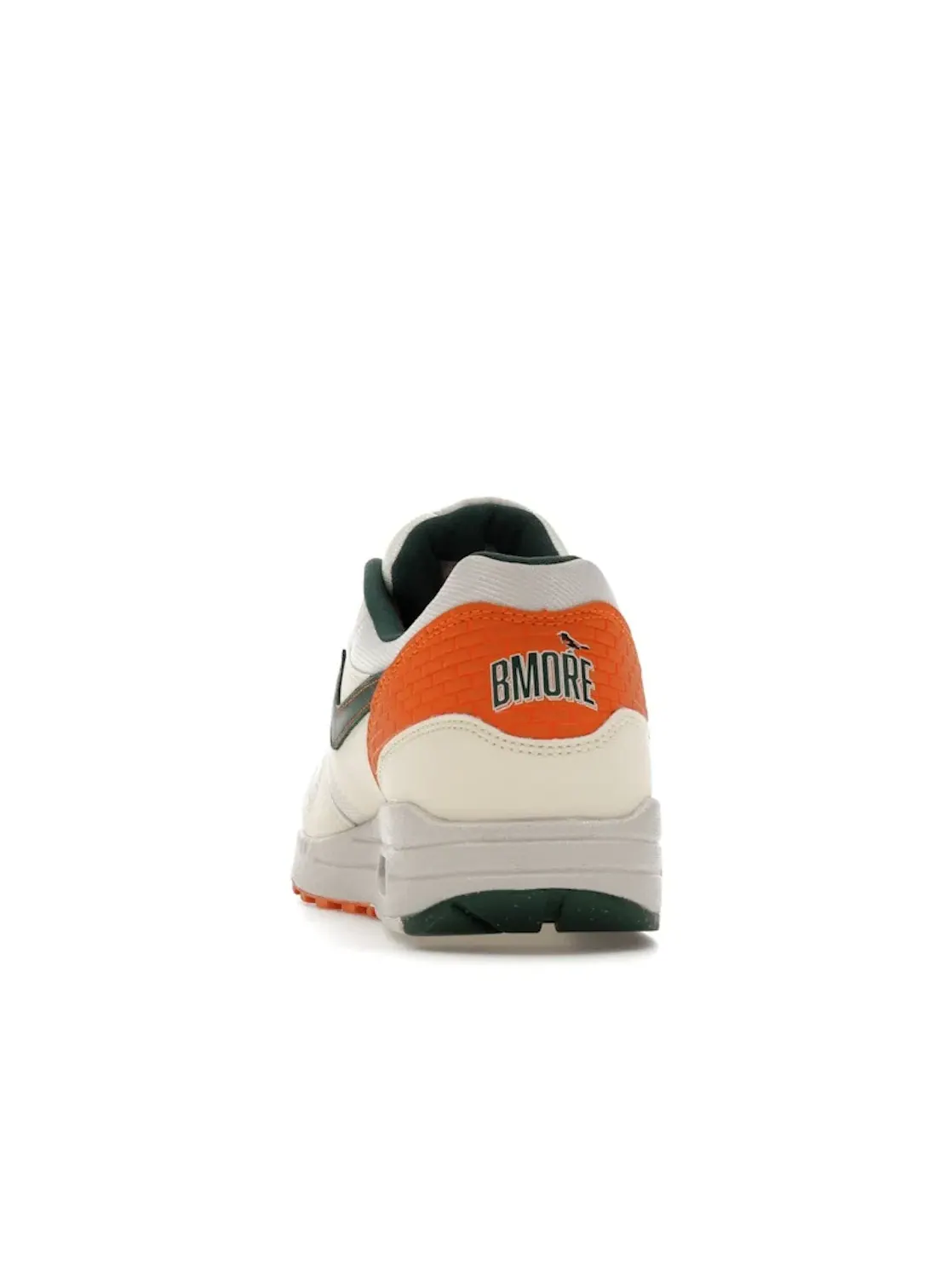 Мужские кроссовки Lifestyle Nike Air Max 1 — изображение 4 из 4, зеленый/оранжевый