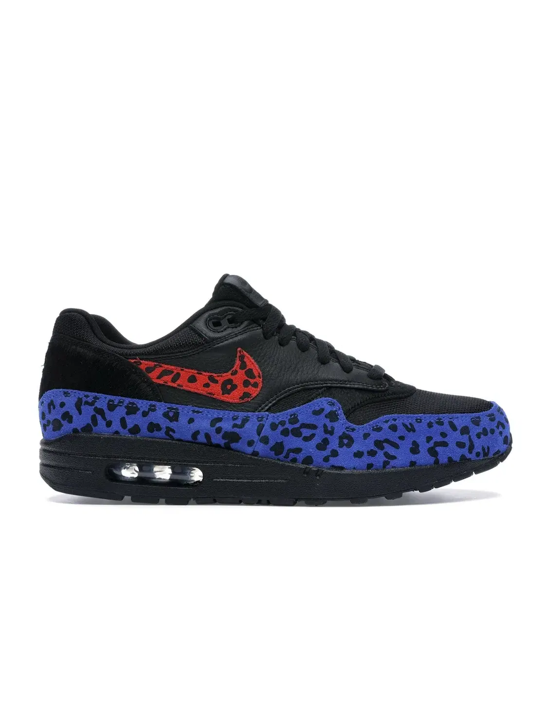 Женские кроссовки Lifestyle Nike Air Max 1 — изображение 1 из 4, черный/красный