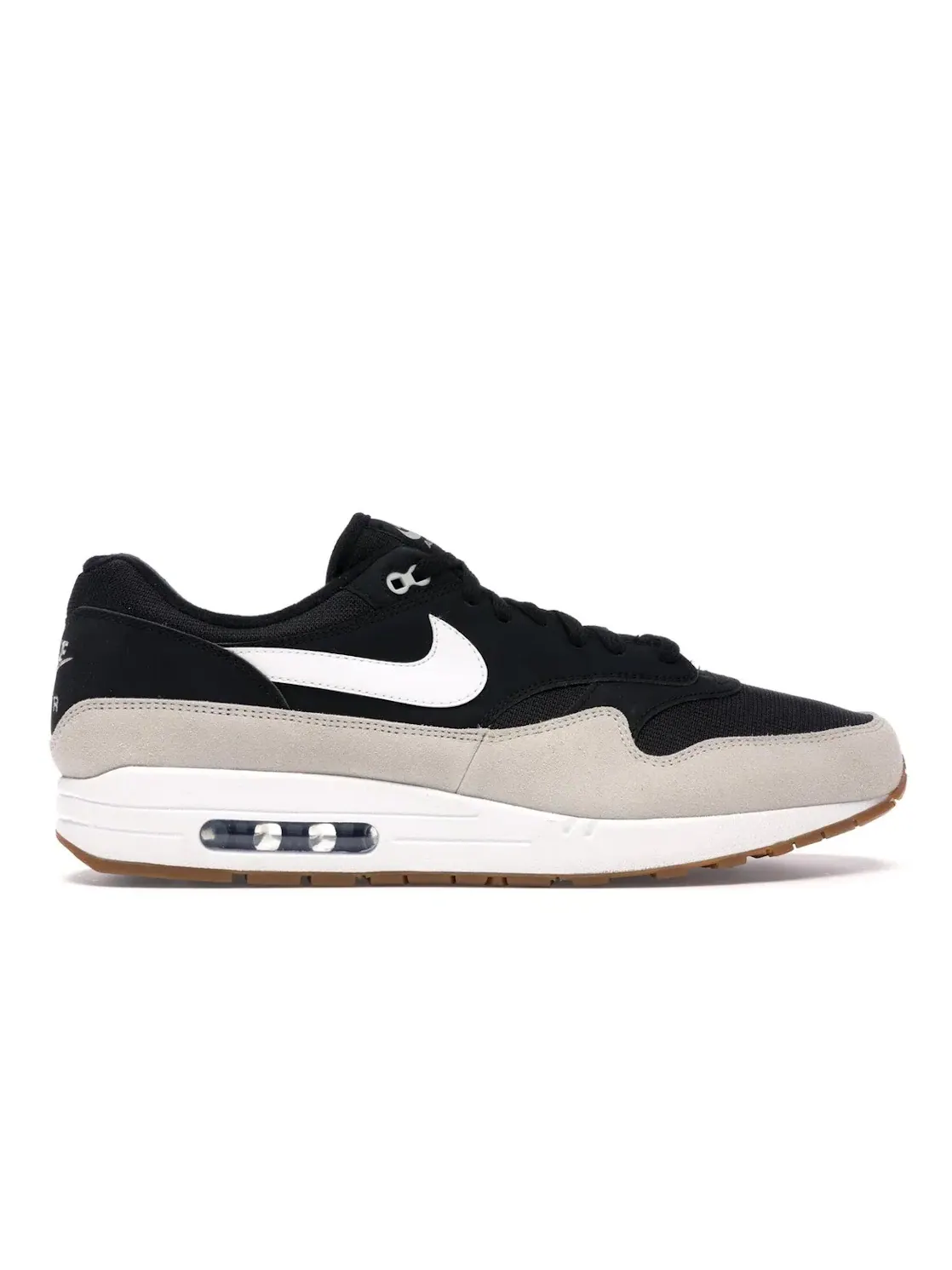 Мужские кроссовки Lifestyle Nike Air Max 1 — изображение 1 из 4, черный/светлый-белый