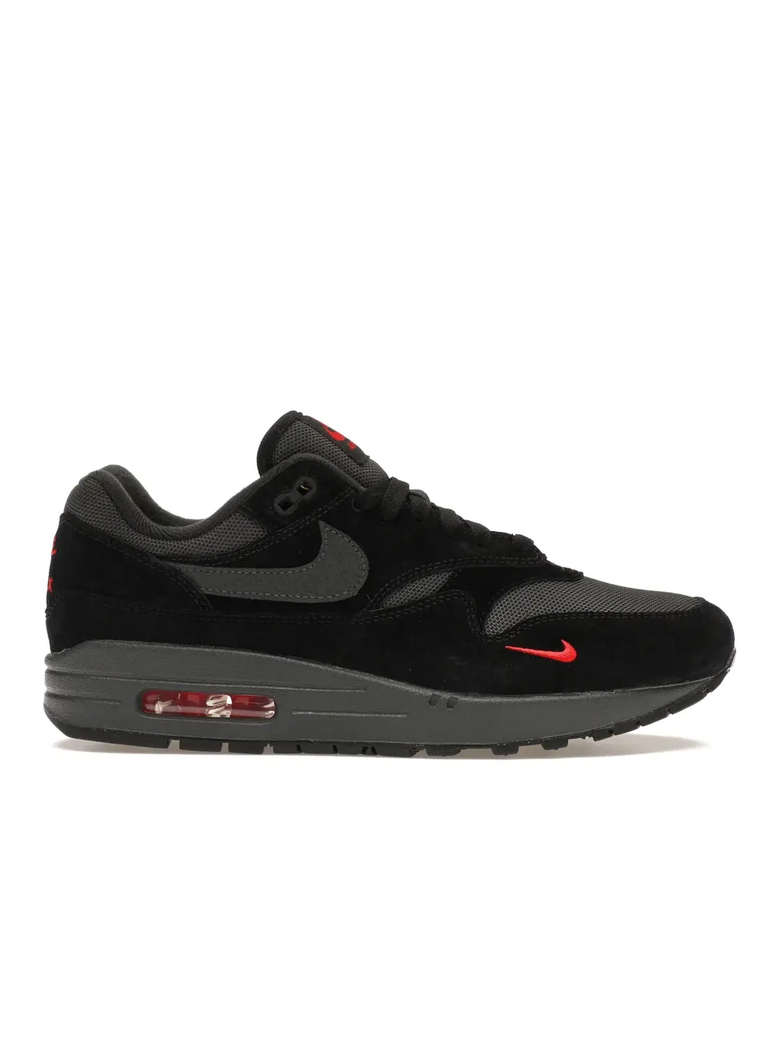 Мужские кроссовки Lifestyle Nike Air Max 1 — изображение 1 из 4, черный//красный